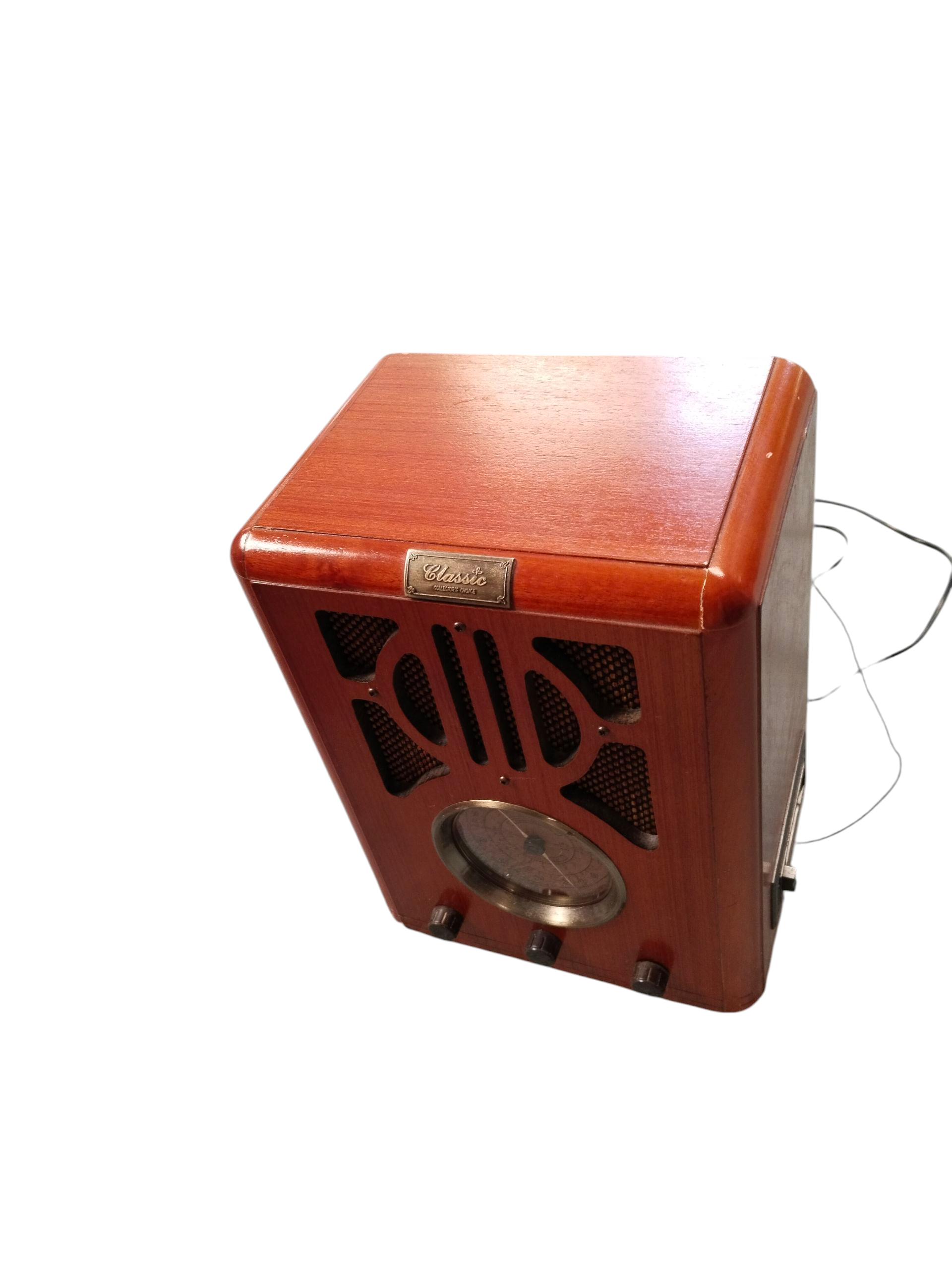 Radio Vintage en bois - Photo 1