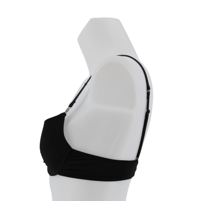 Soutien gorge noir à strass avec armatures - femme - no excuse - taille 85B  - Photo 1