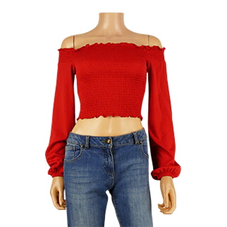 Crop top manches longues - H&M - taille XS - h&m dividcd - Modalova