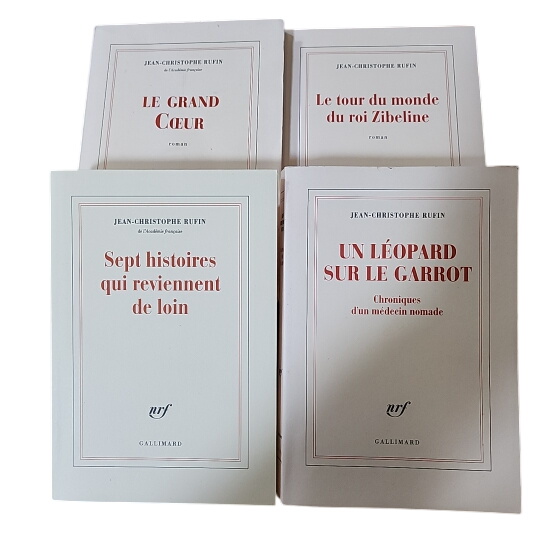 4 livres Jean-Christophe Rufin Gallimard état neuf - Photo 0