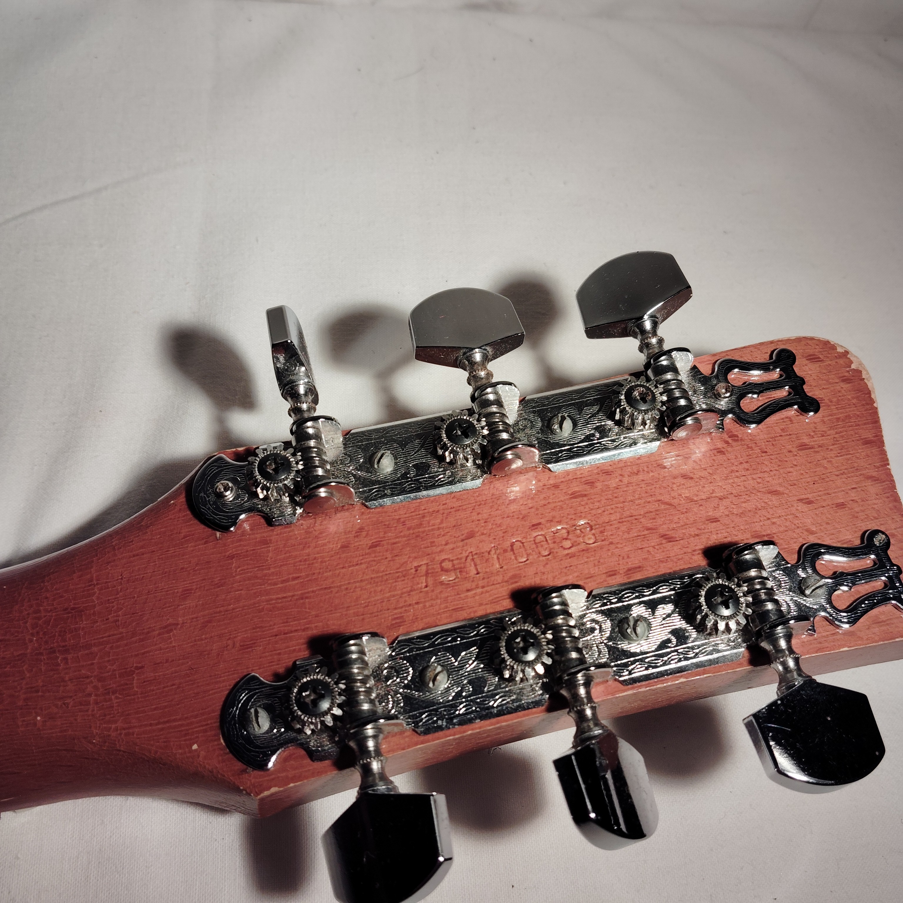 Guitare acoustique Egmond Brothers of Holland avec étui de transport et tuyau de tangage - Photo 3