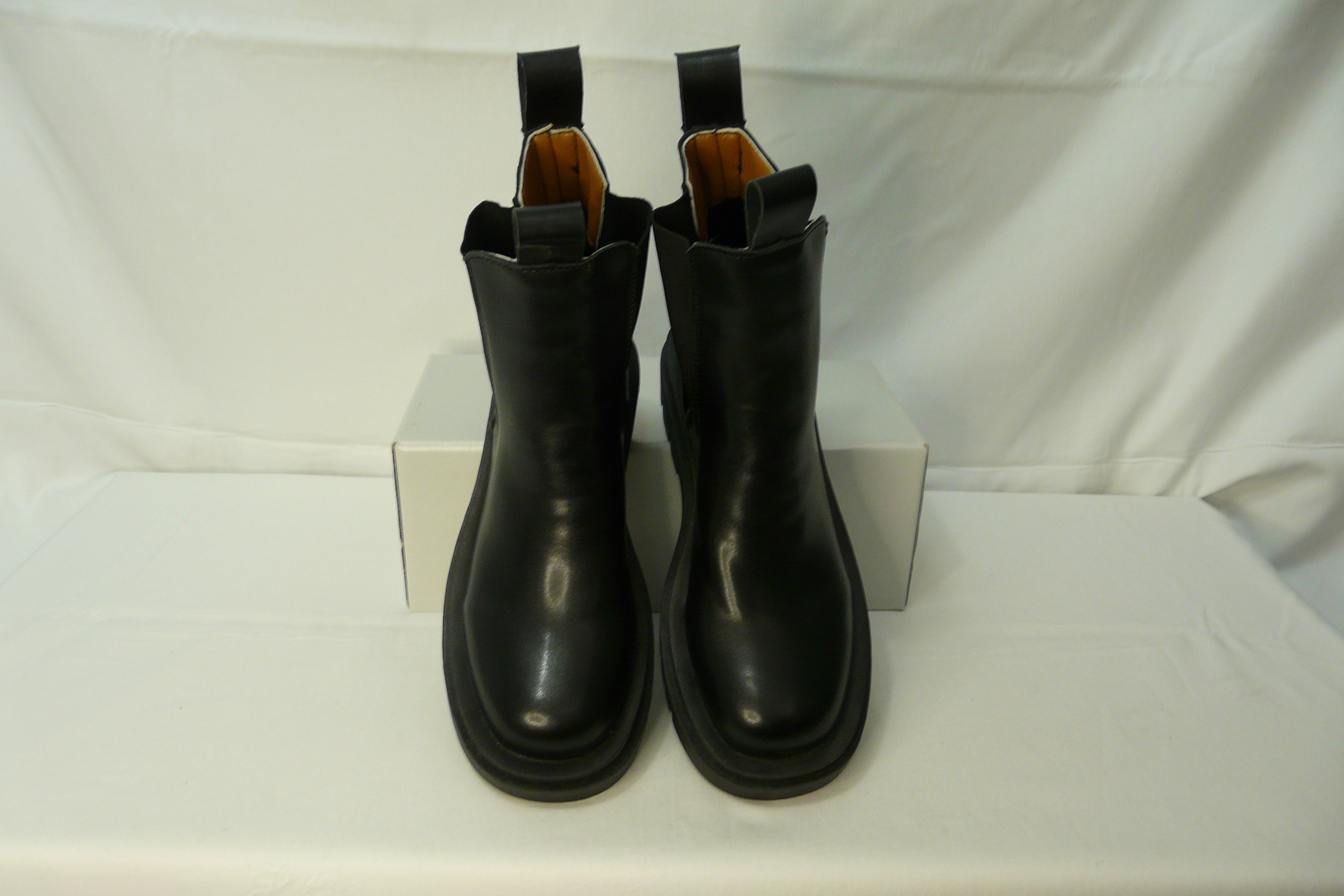 C76 - Bottines en simili - Sans Marque - Pointure 39 - Photo 3