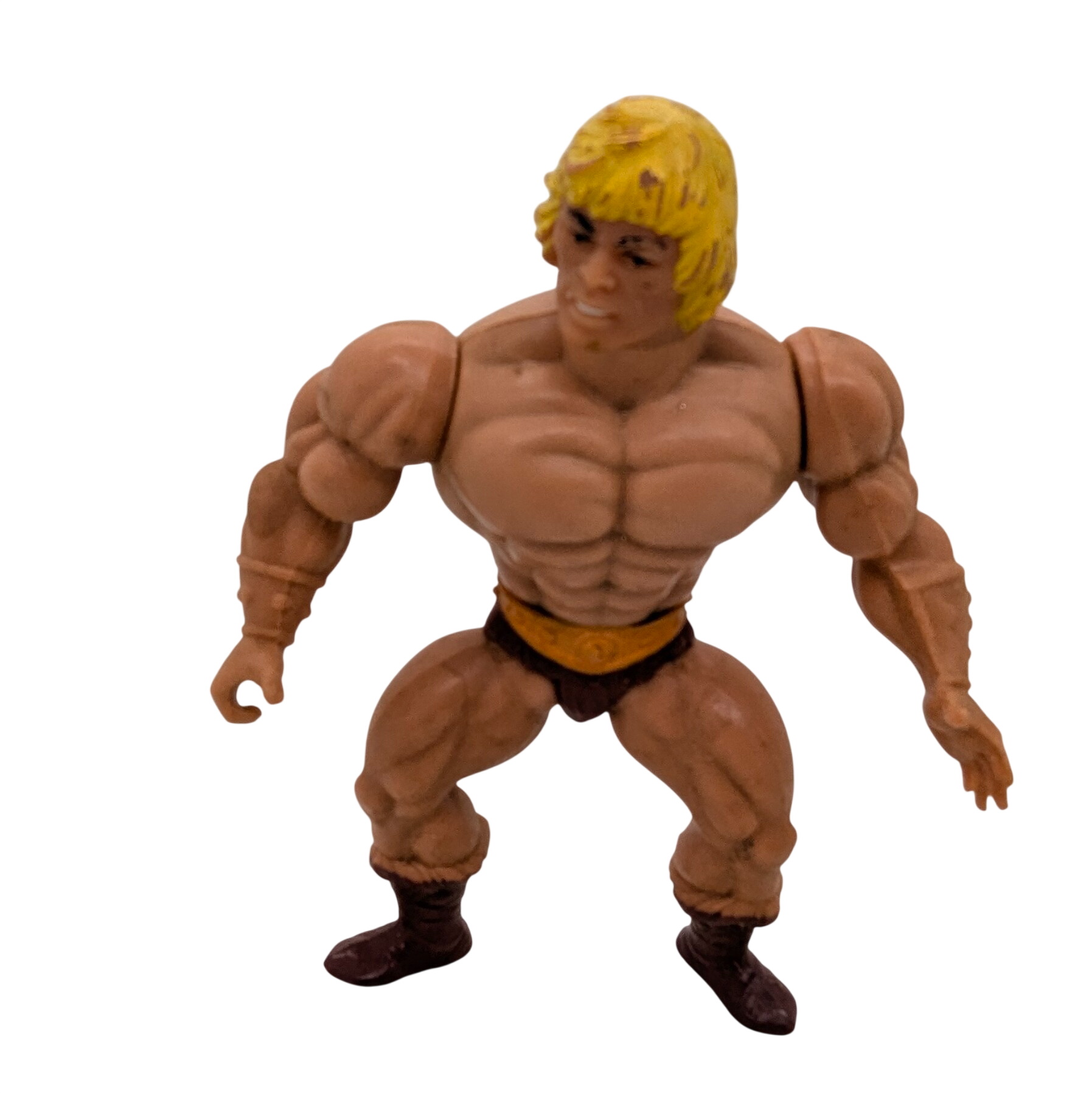 Figurine MUSCLOR He-man - Les maître de l'univers - original - 1981 - Madde in France Très bon état -  reconditionné disponible sur Label Emmaüs