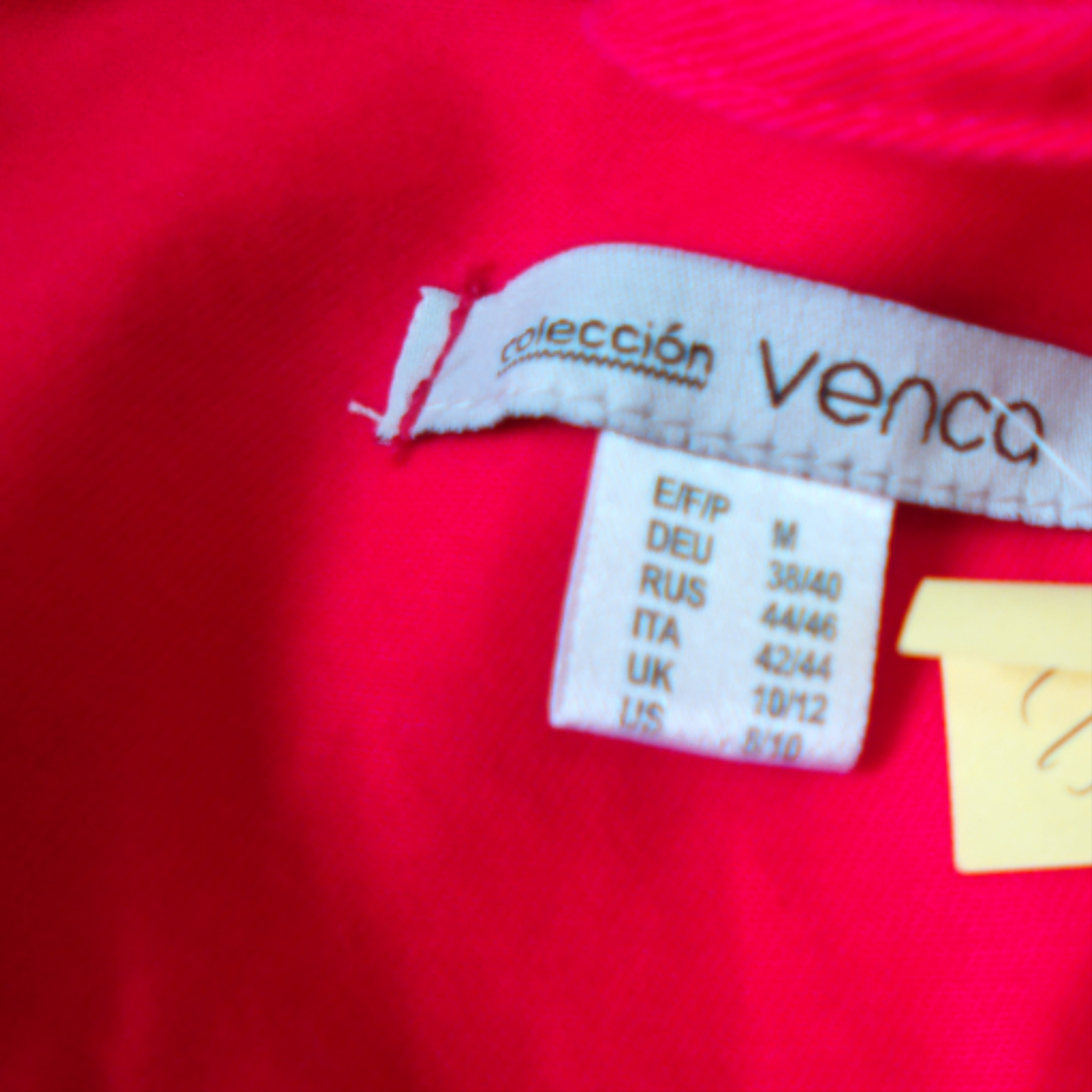 Veste VENCA, Jean rouge, taille M - Photo 3