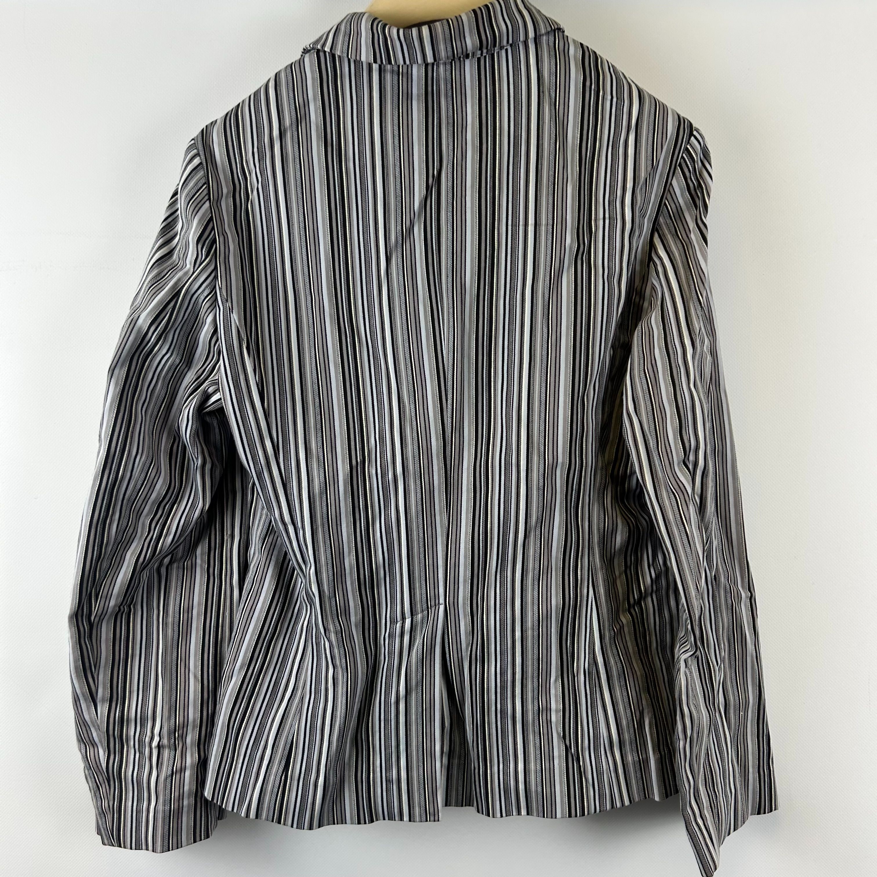 Caroll - Veste blazer à rayure verticale - Taille 44  - Vue 3 - 