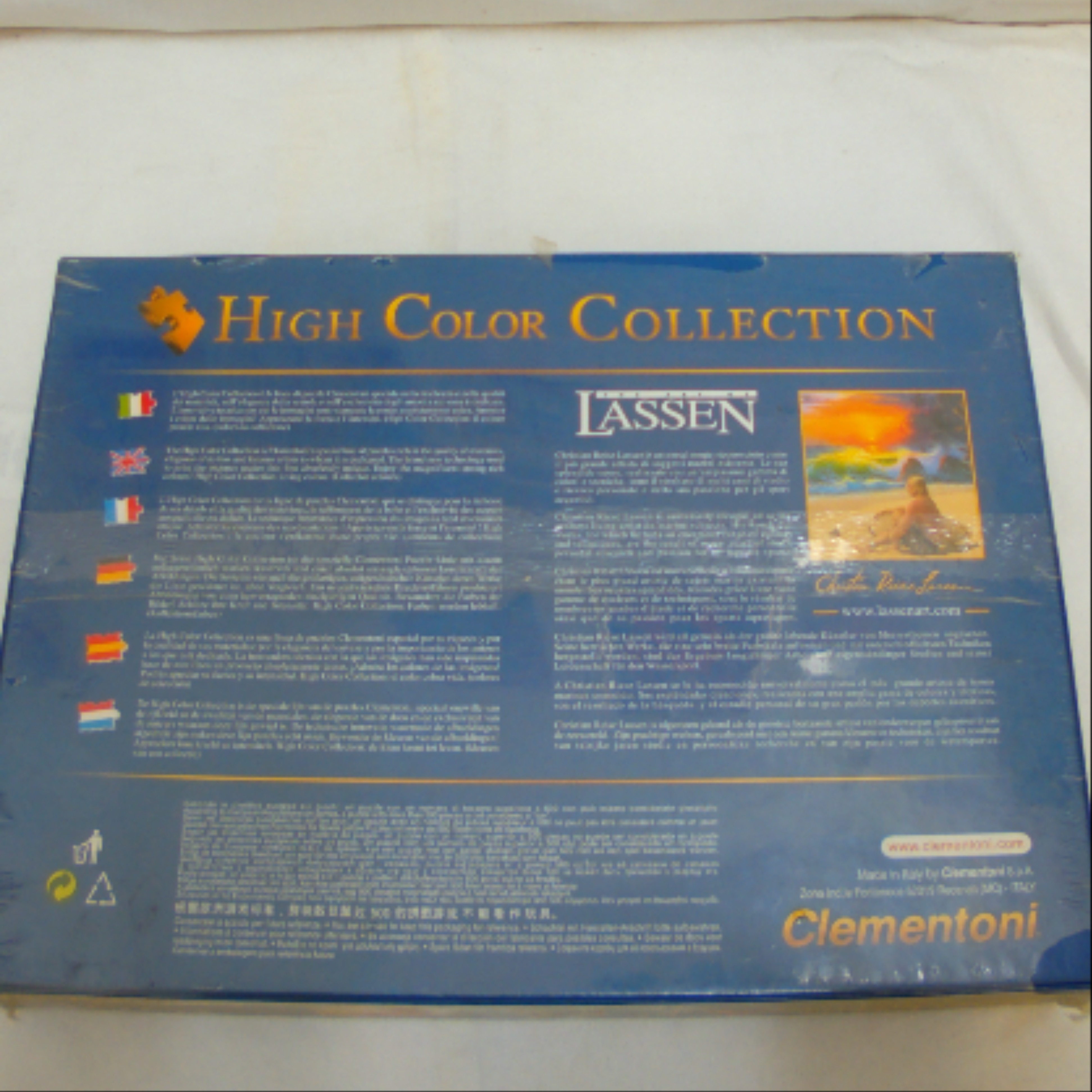 Voir photo 3 de Puzzle CLEMENTONI, High color collection, The art of Lassen, 1000 pièces Puzzle CLEMENTONI, High color collection, The art of Lassen, 1000 pièces Comme neuf - Vue 3 -