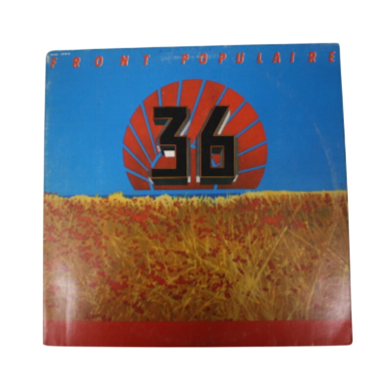 Vinyle 36 front populaire opéra + livret Très bon état -  reconditionné disponible sur Label Emmaüs