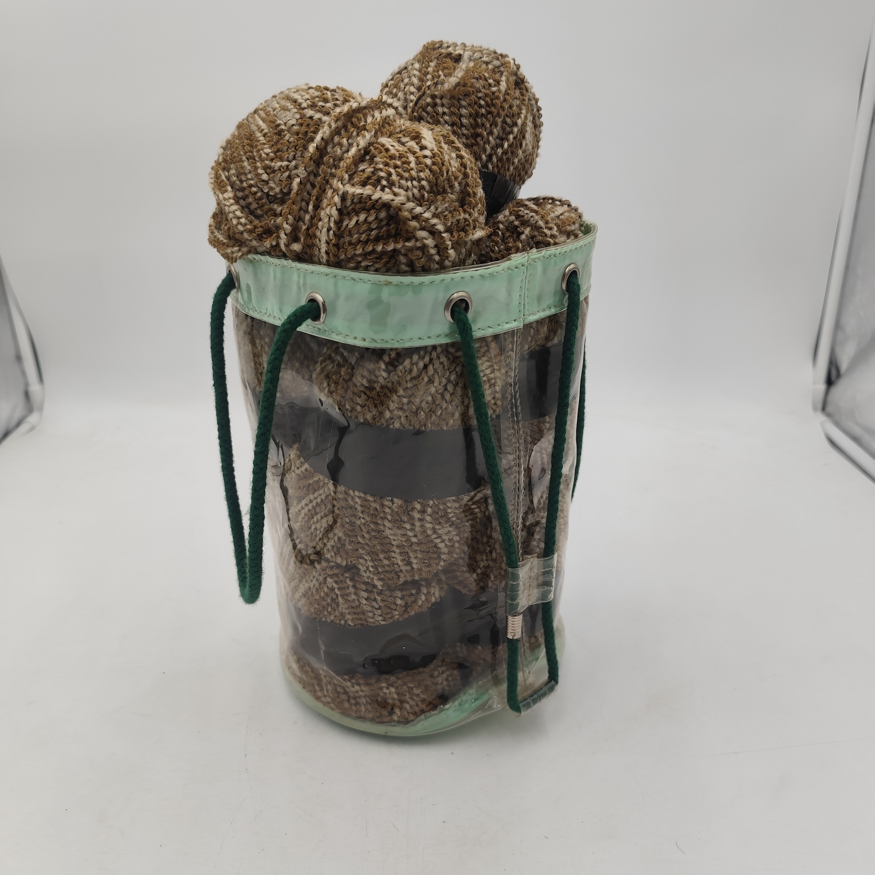Lot de 9 pelotes de laine - marron - Bergère de France - Photo 1