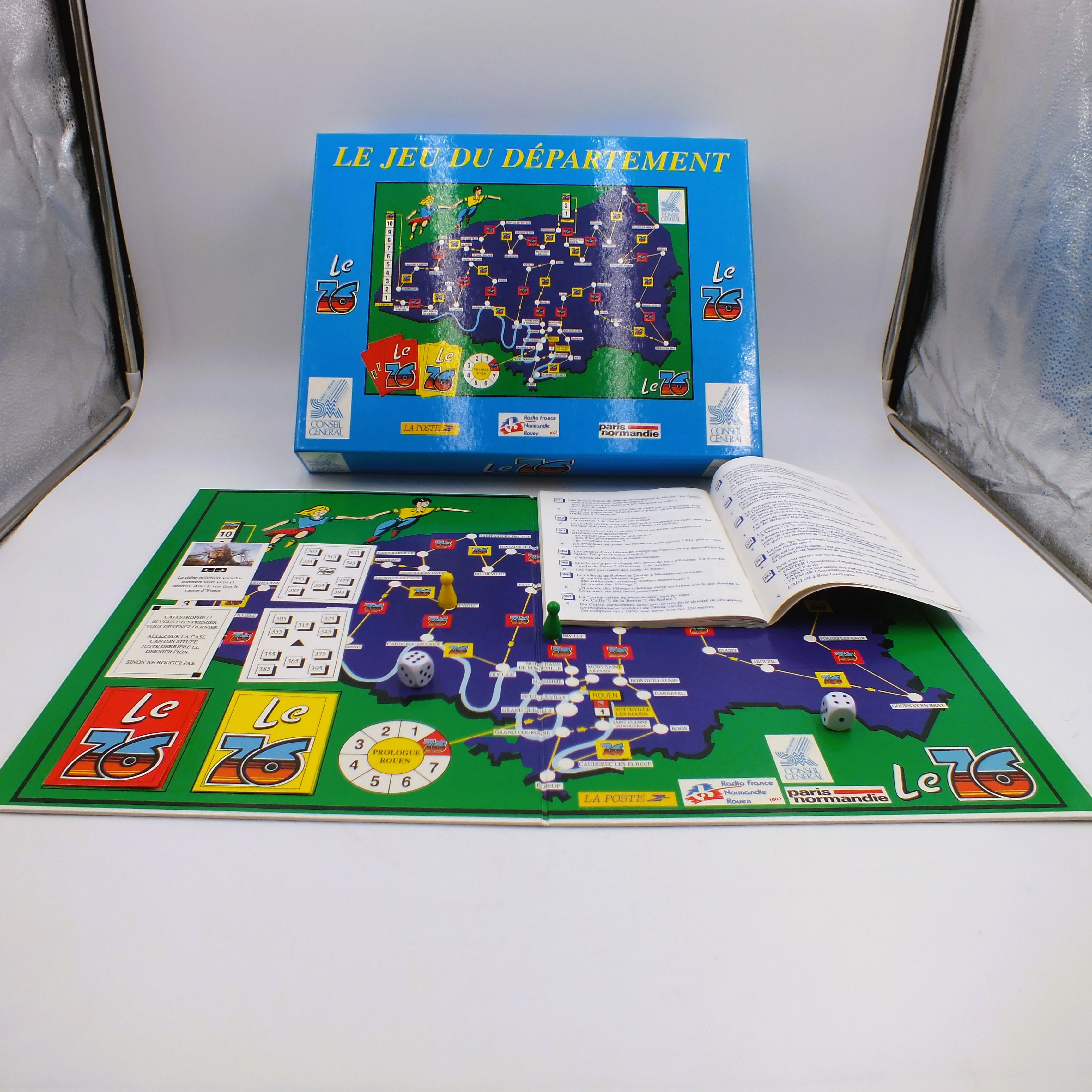 Voir photo 9 de Très rare Jeu de société « Le jeu du département 76 » Très rare Jeu de société « Le jeu du département 76 » Très bon état - Vue 9 -