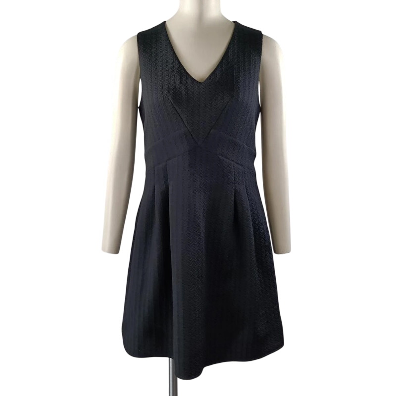 Robe noire Comptoir des Cotonniers texturée taille 38 - Photo 0