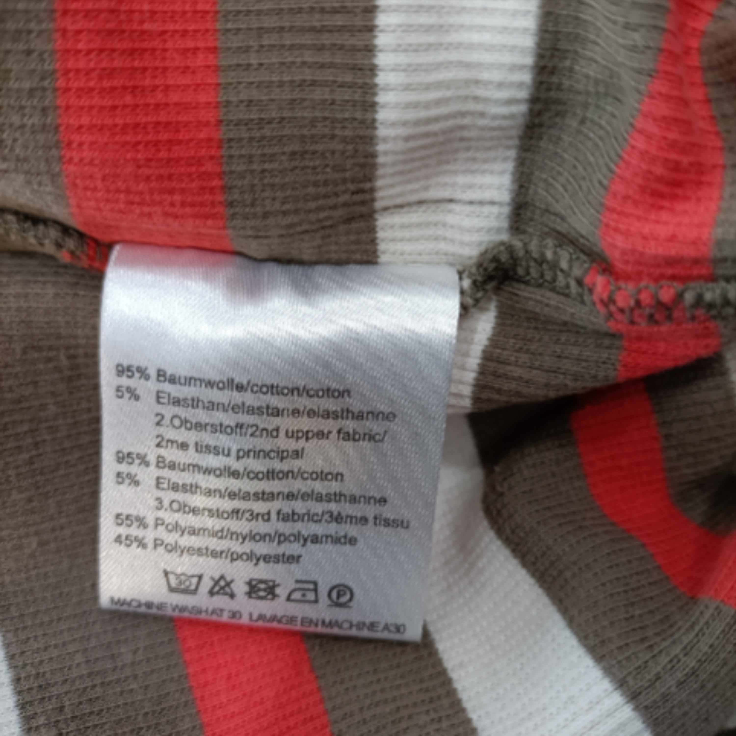 Gilet rayé col rond - Basler - Taille 40 - Photo 12