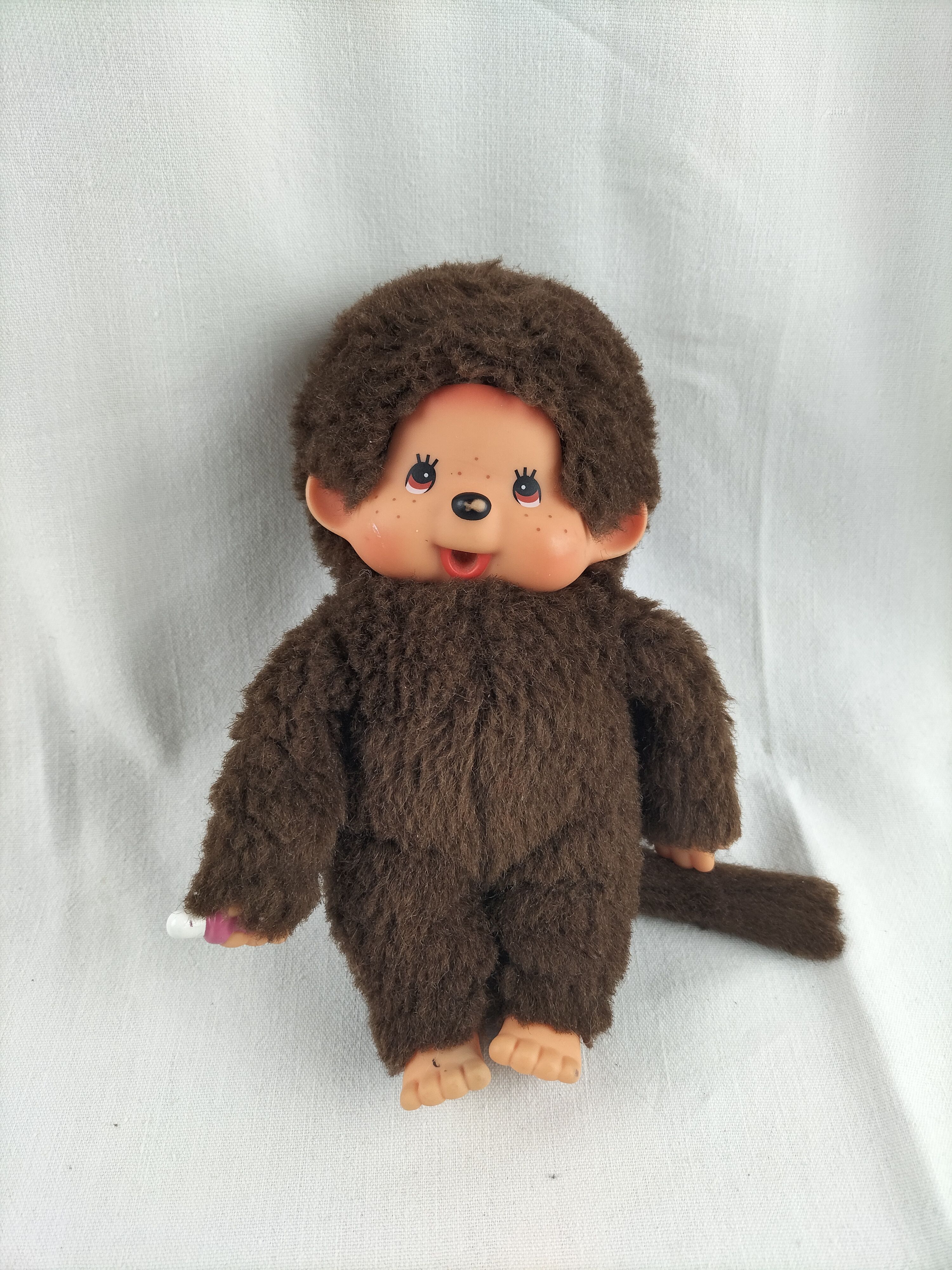 Voir photo 3 de Charmante peluche vintage type singe “Kiki” – Icône des années 70/80 pleine de douceur Charmante peluche vintage type singe “Kiki” – Icône des années 70/80 pleine de douceur Bon état - Vue 3 -