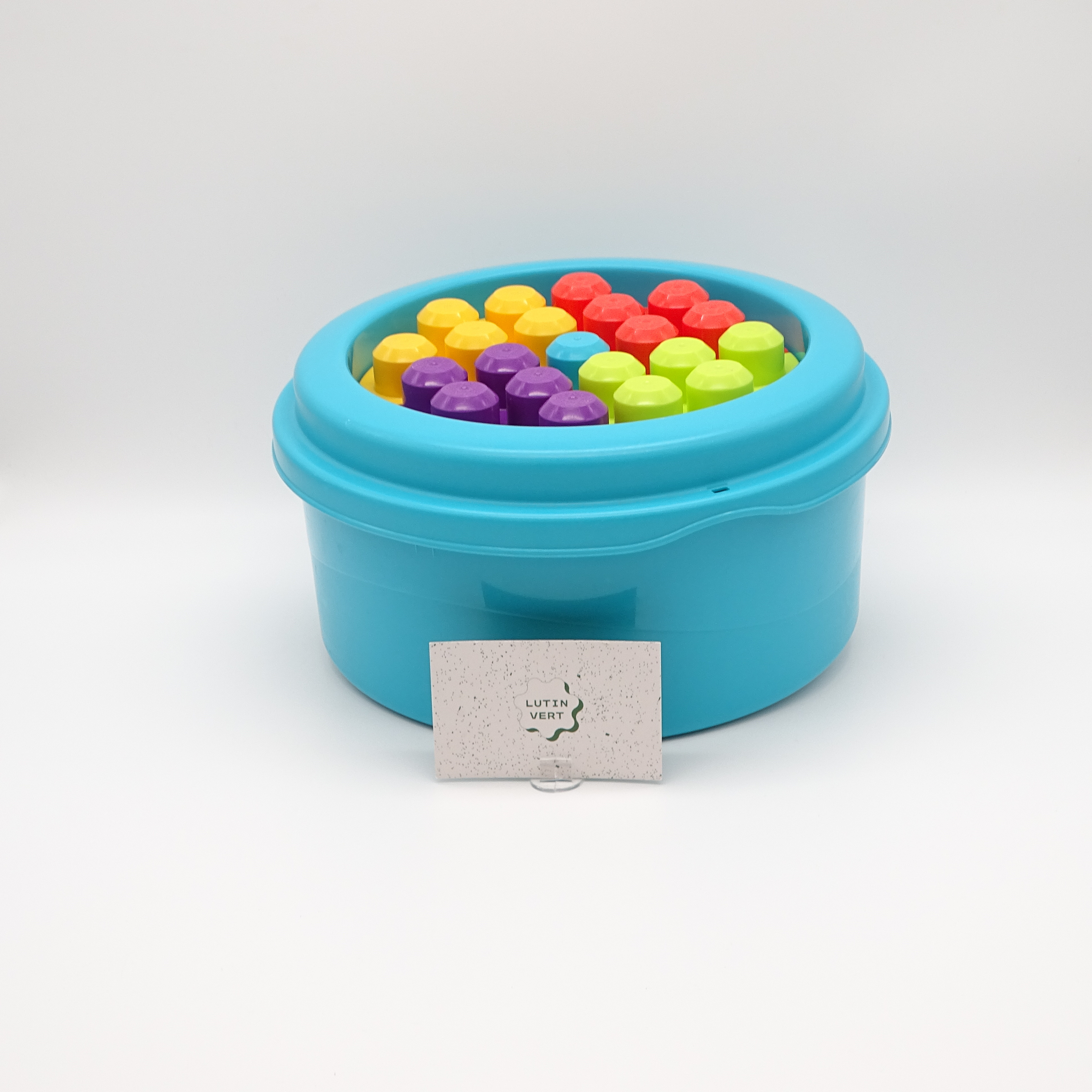 Boite de 25 Méga Bloks d'occasion MEGA BLOKS - Dès 2 ans | Ref 14144 Très bon état - Vue 6 - 