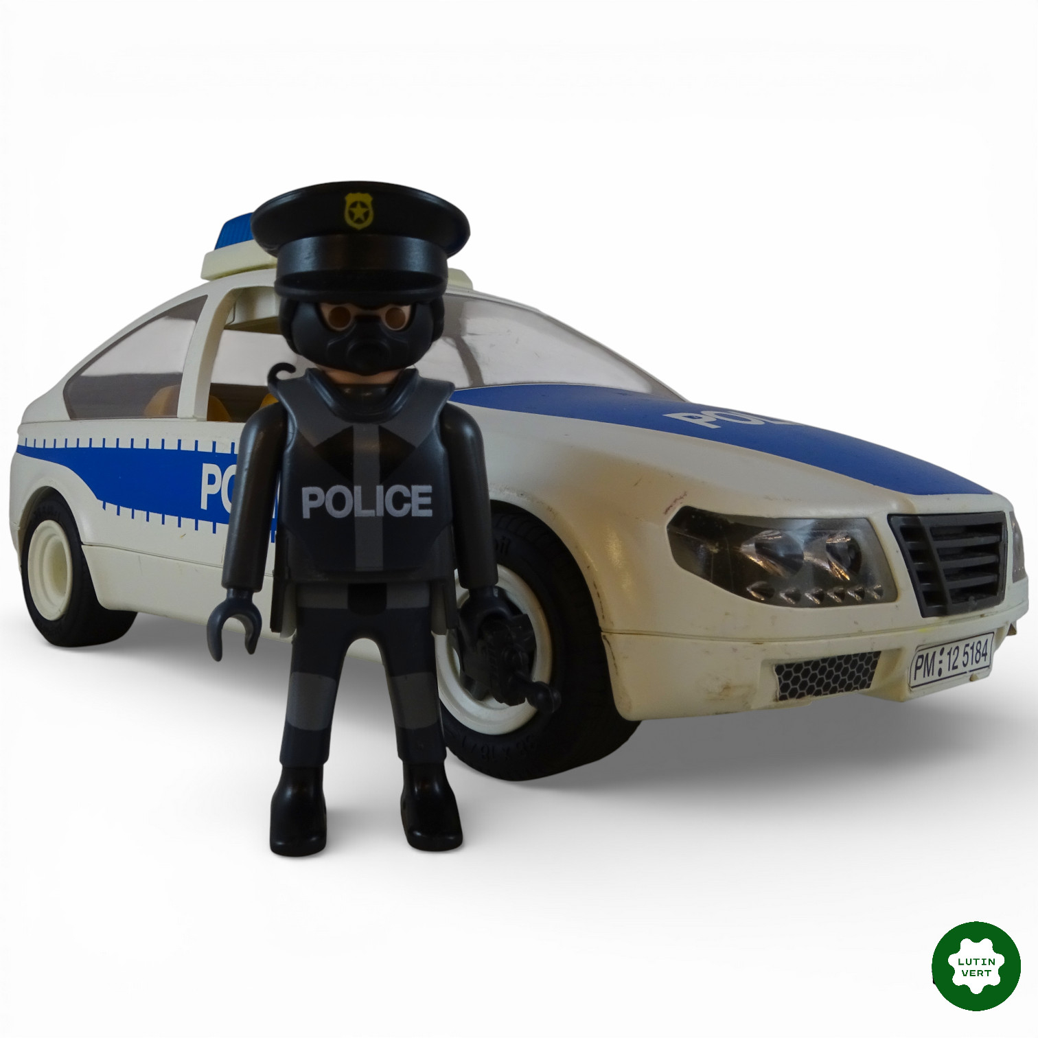 Voir photo 5 de Playmobil « Voiture de police et policiers » d'occasion PLAYMOBIL - Dès 4 ans | Ref 12984 Playmobil « Voiture de police et policiers » d'occasion PLAYMOBIL - Dès 4 ans | Ref 12984 Très bon état - Vue 5 -