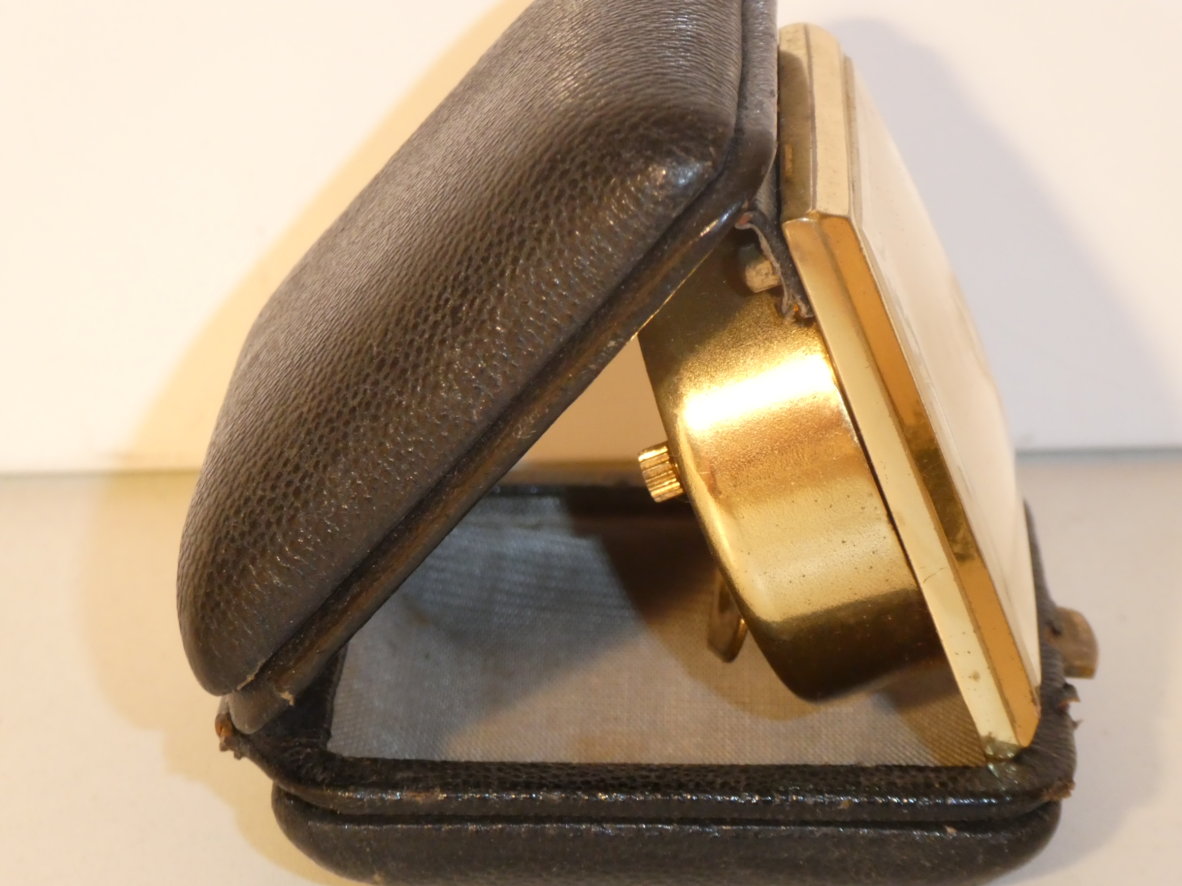 Ancien Réveil De Voyage Suisse – Mouvement Mécanique Vintage Années 30-40