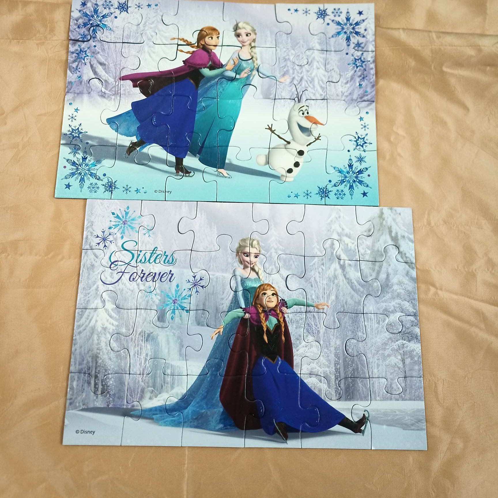 Voir photo 4 de lot de deux puzzles lot de deux puzzles - Vue 4 -