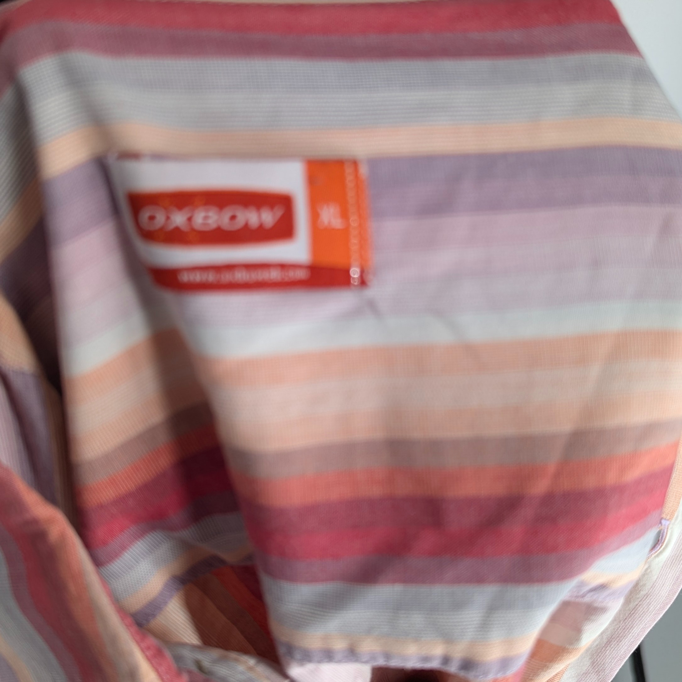 Chemise OXBOW T.XL manches courtes et rayures - Photo 5