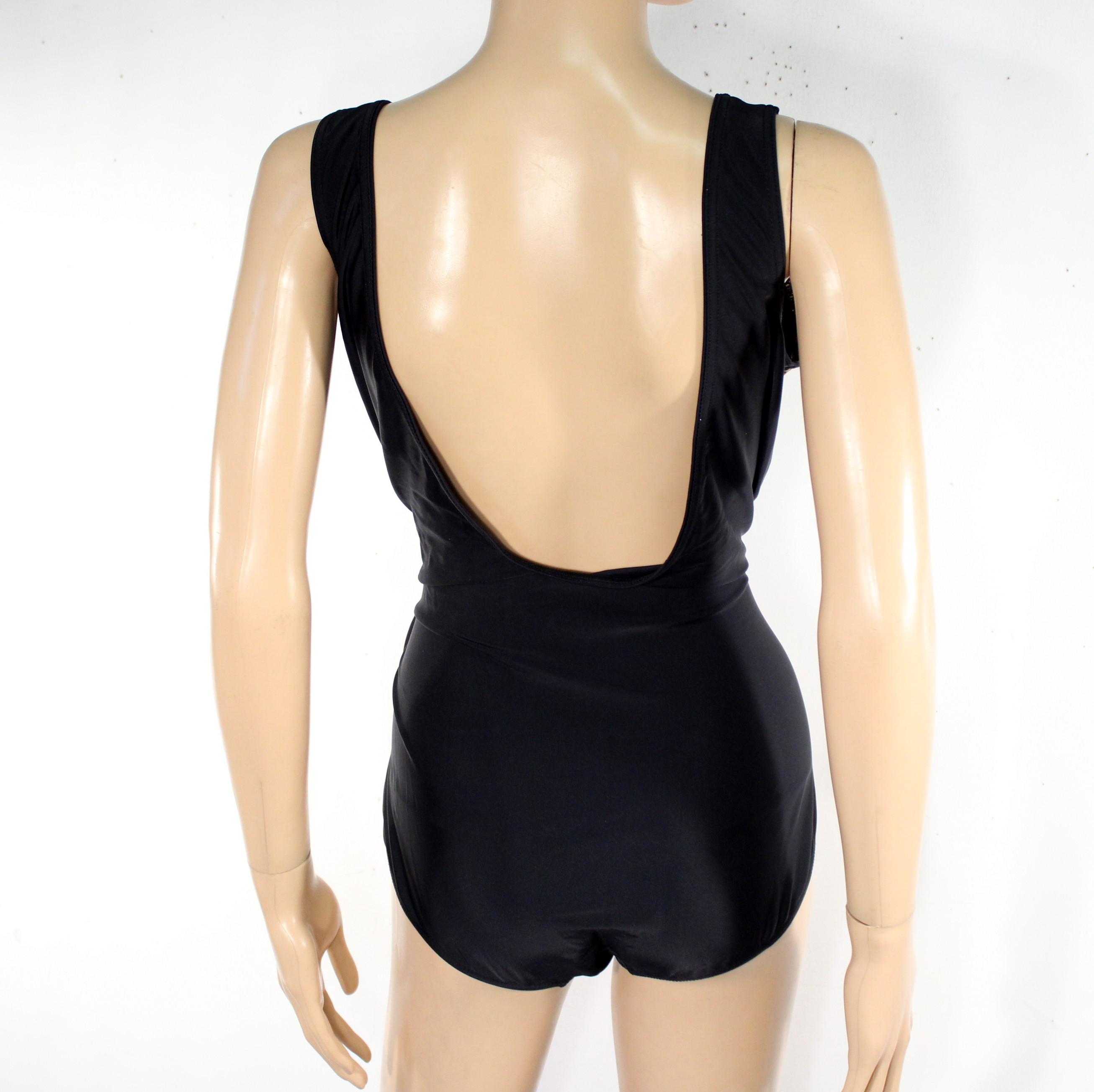Maillot De Bain Noir Léopard LAGUNE Taille 52 - Photo 4