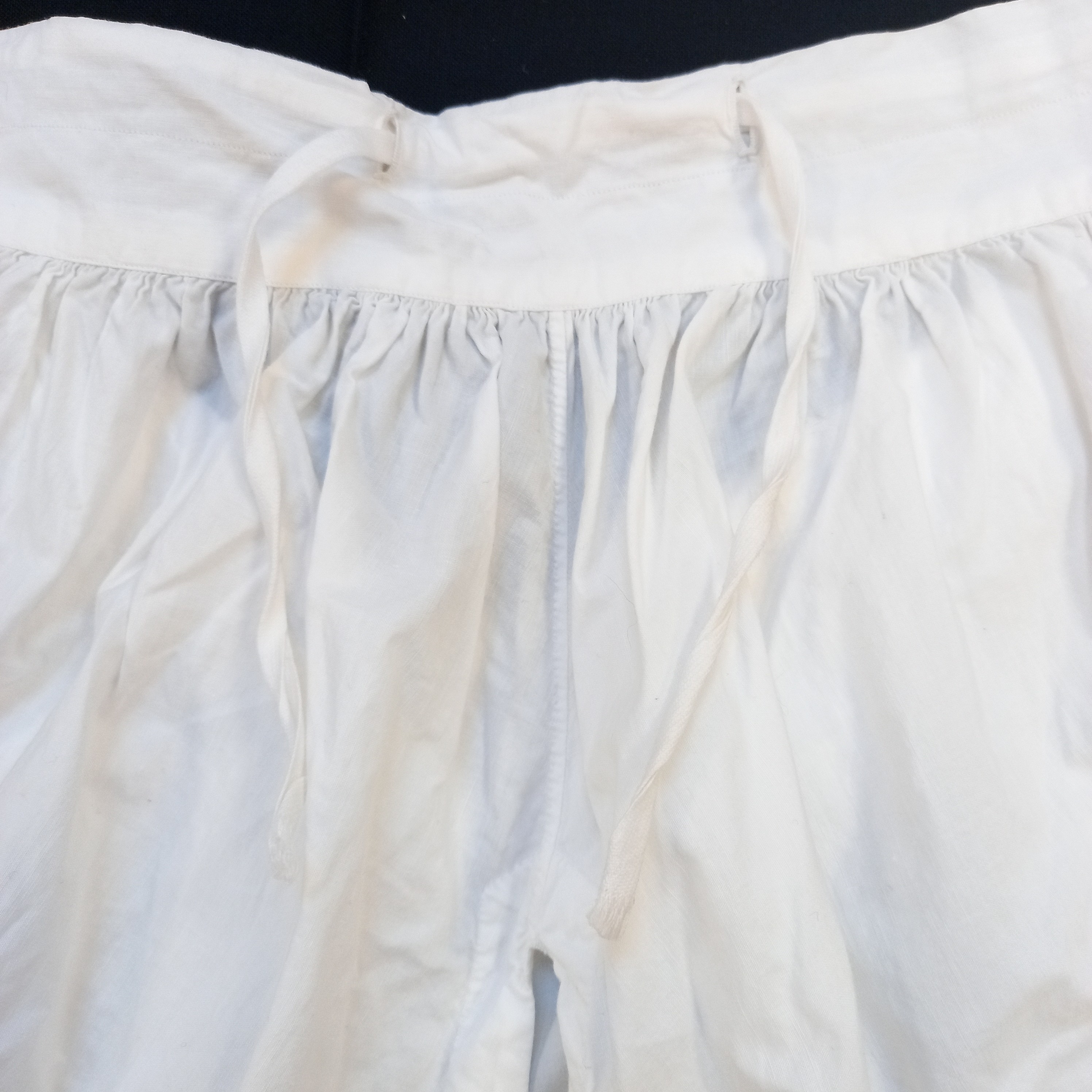 Culotte fendue brodée , blanc T: 34/36 - Photo 5