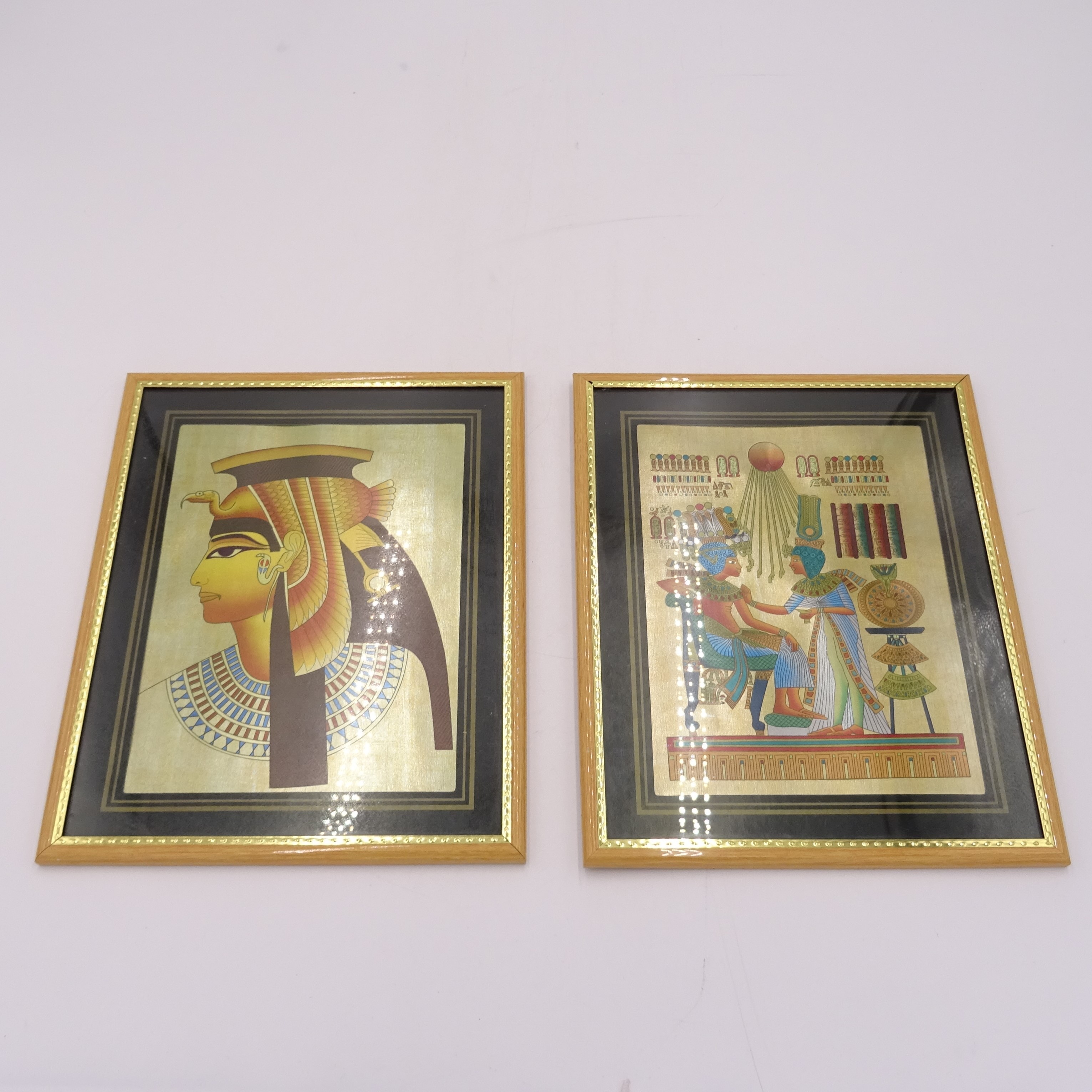 Acheter Lot de 2 tableaux - thème l'Egypte Bon état - 15,00 € Lot de 2 tableaux - thème l'Egypte Bon état - reconditionné disponible sur Label Emmaüs