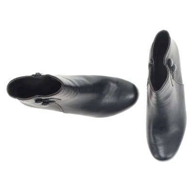 Bottines compensées noires talons 6 cm - femme - pointure 38 - Photo 1
