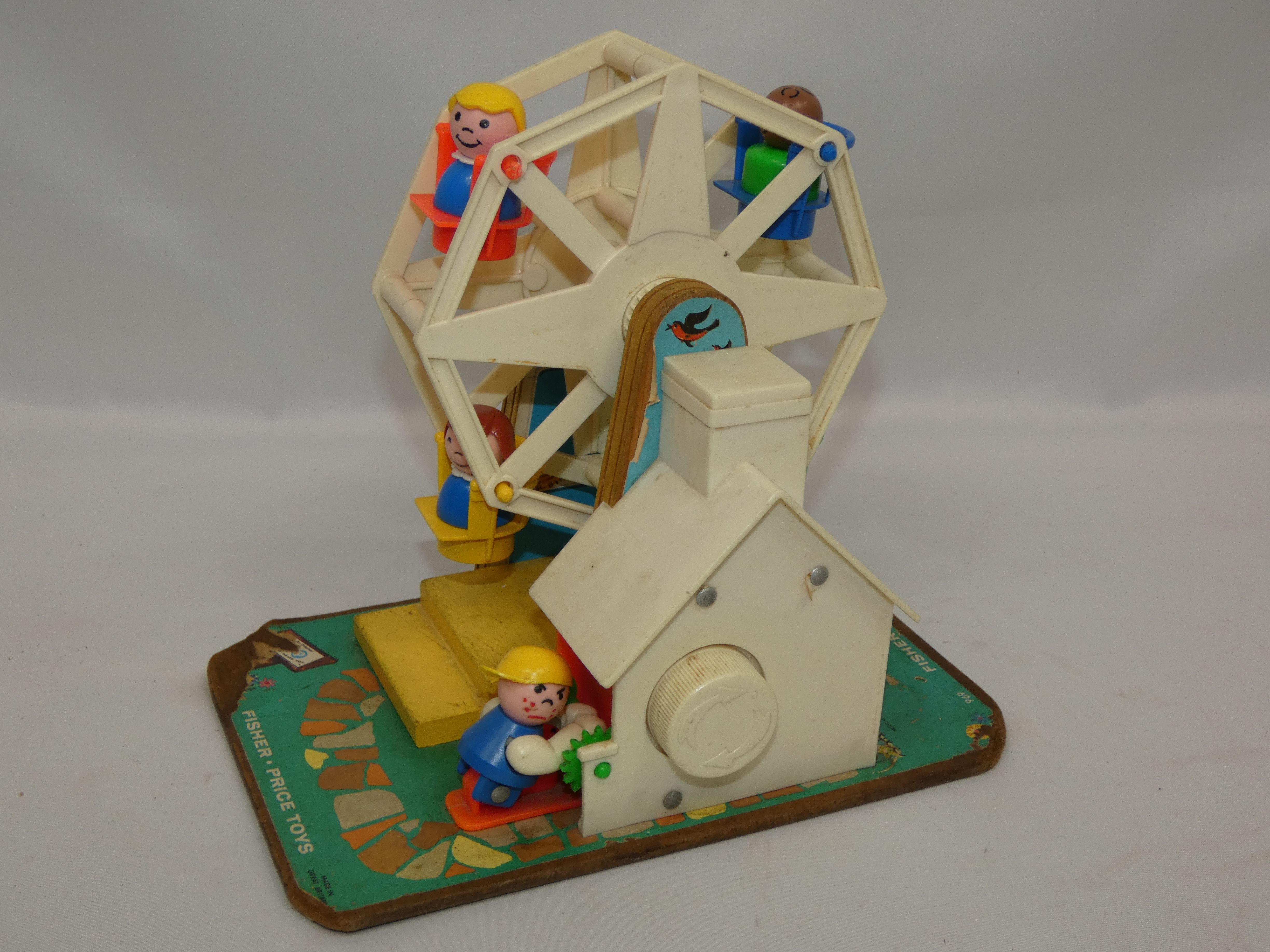 Grande roue musicale FISHER PRICE 1966 État correct - Vue 3 - 