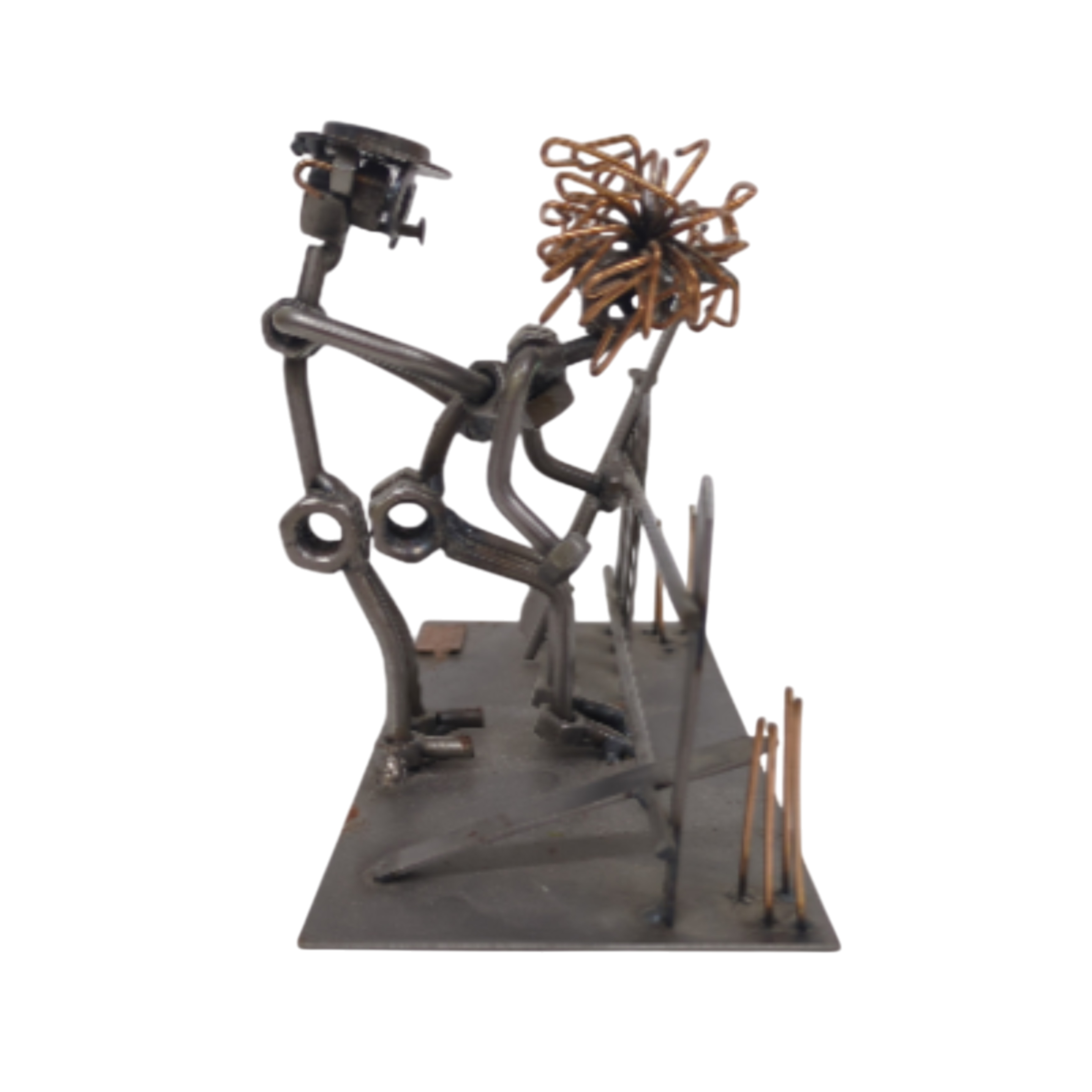 Sculpture en métal soudé Hinz & Kunst Bon état -  reconditionné disponible sur Label Emmaüs