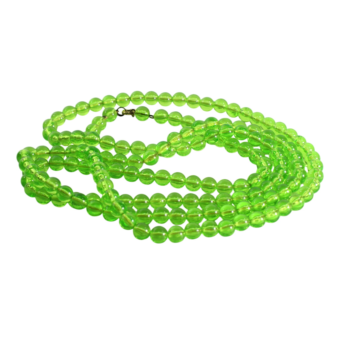 Acheter Sautoir en perles synthétiques vertes Bon état - 14,00 € Sautoir en perles synthétiques vertes Bon état - reconditionné disponible sur Label Emmaüs
