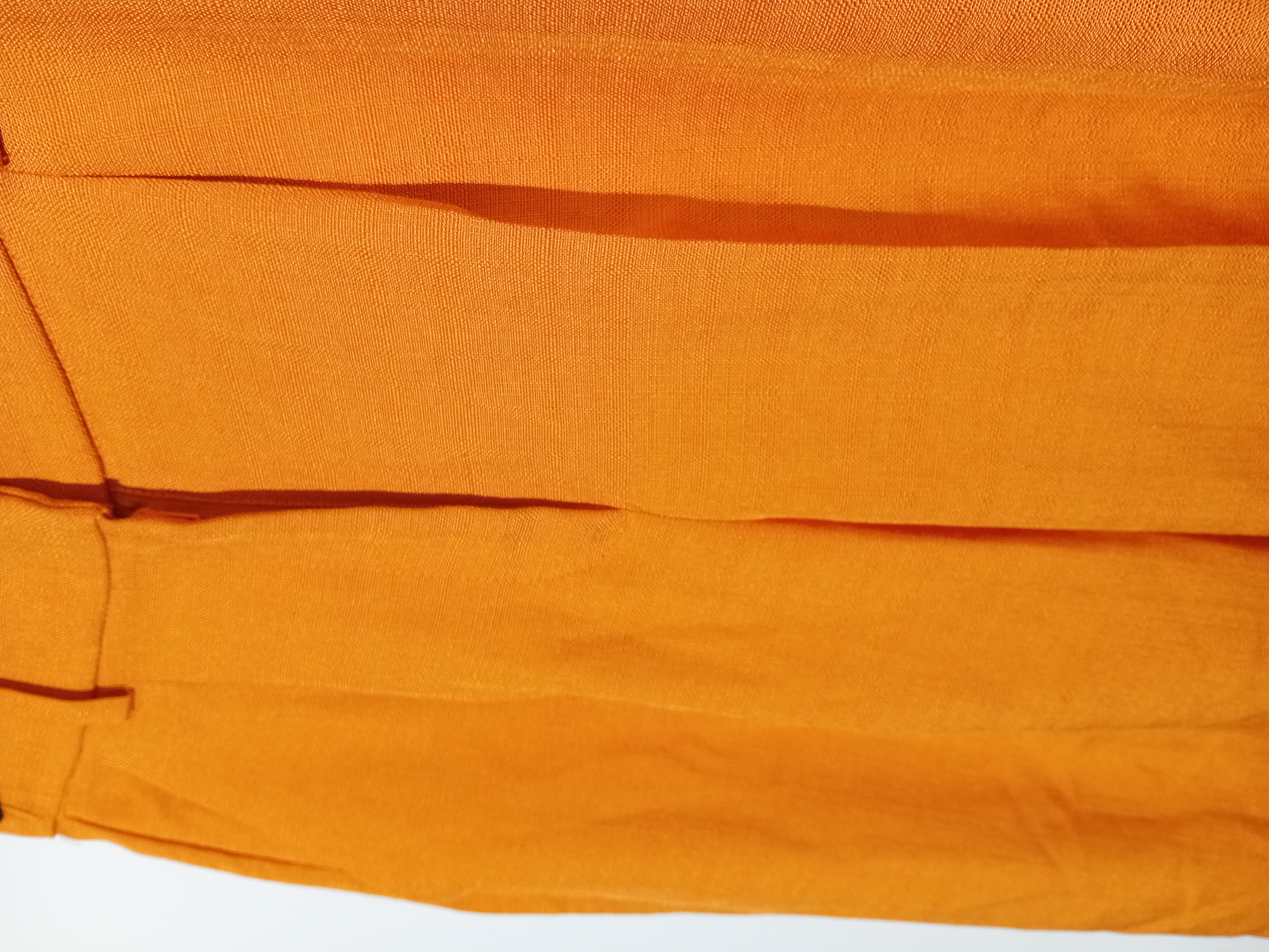 Pantalon H&m Orange Taille 34 Xs Léger Et Fluide (T4023) Très bon état - Vue 3 - 