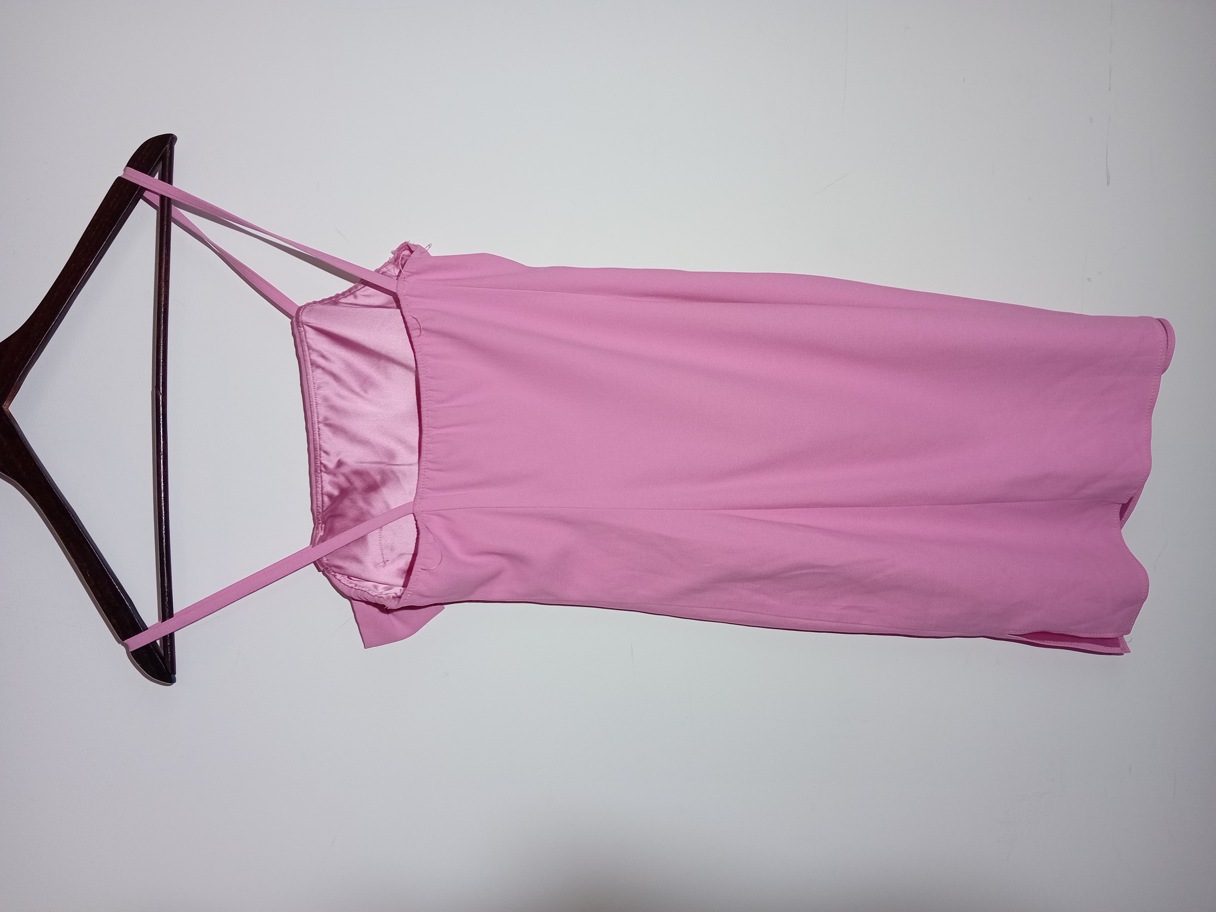 Voir photo 4 de Robe Courte Bandeau Rose Pâle Carla G. Bretelles Fines M (V3466) Robe Courte Bandeau Rose Pâle Carla G. Bretelles Fines M (V3466) - Vue 4 -