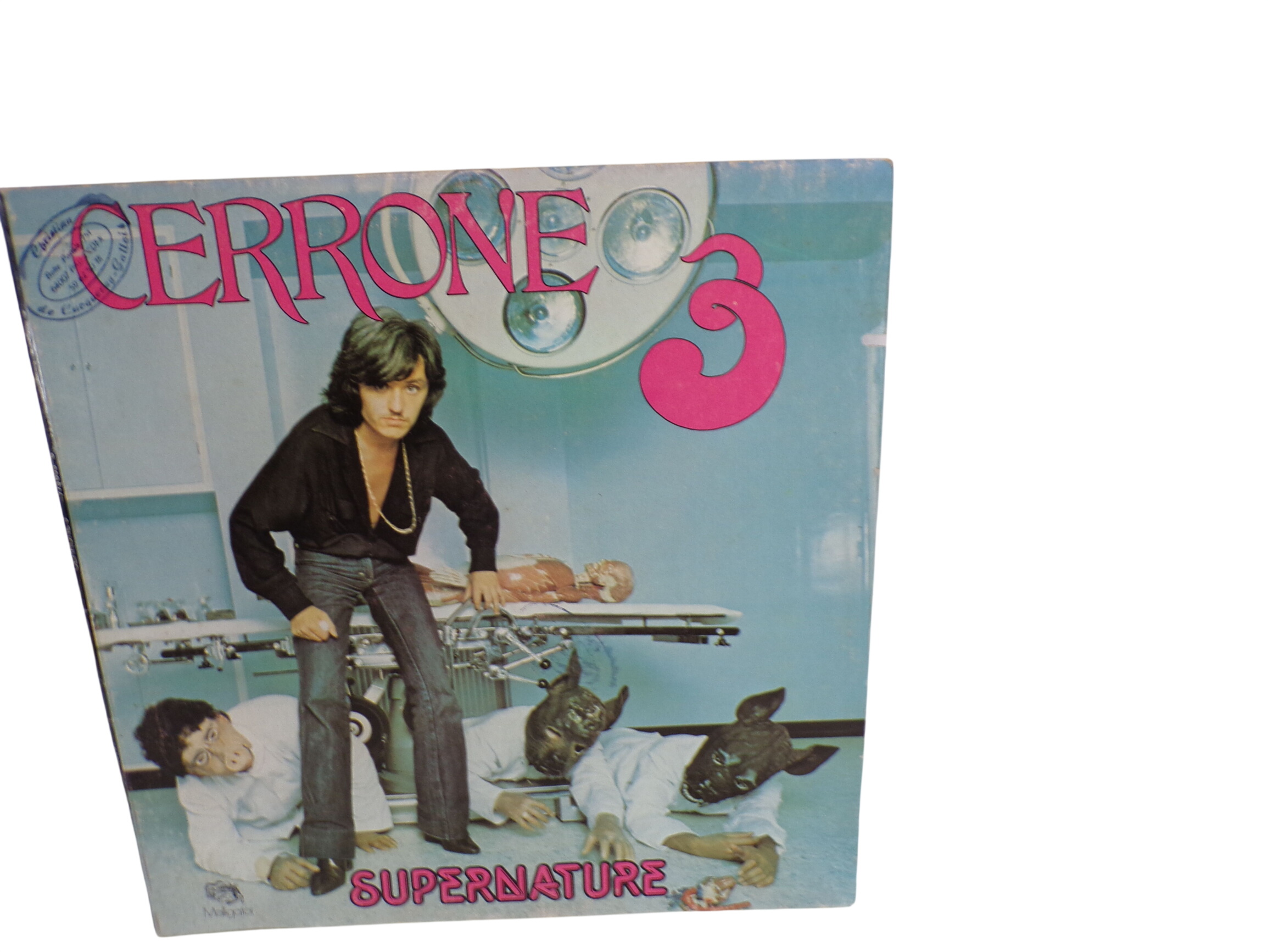 Vinyle Cerrone 3 "Supernature"  -  reconditionné disponible sur Label Emmaüs