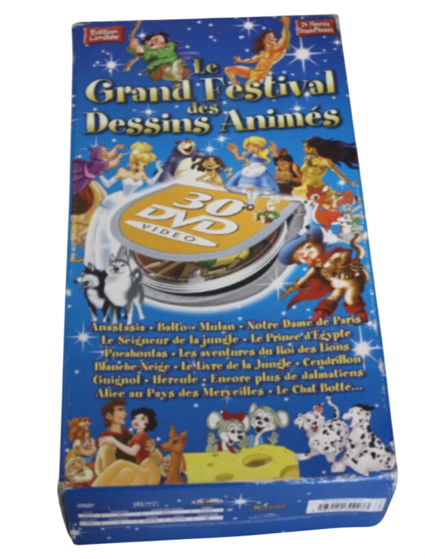 Le grand festival des dessins animés, 24h de Dessins animés  -  reconditionné disponible sur Label Emmaüs