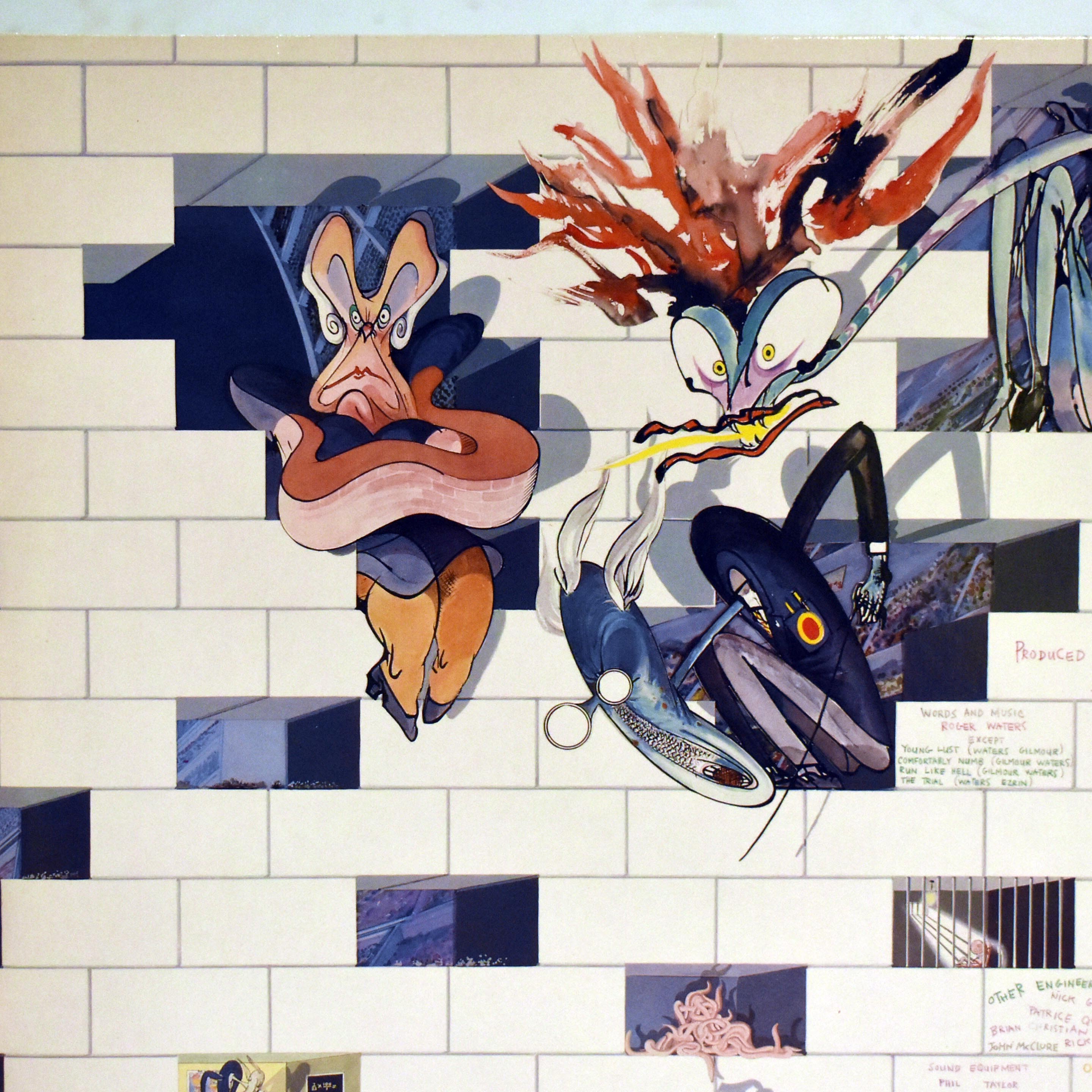 The Wall by Pink Floyd - Double Album 33 Tours Gatefold - EMI Electrola Gmbh Bon état - Vue 21 - 