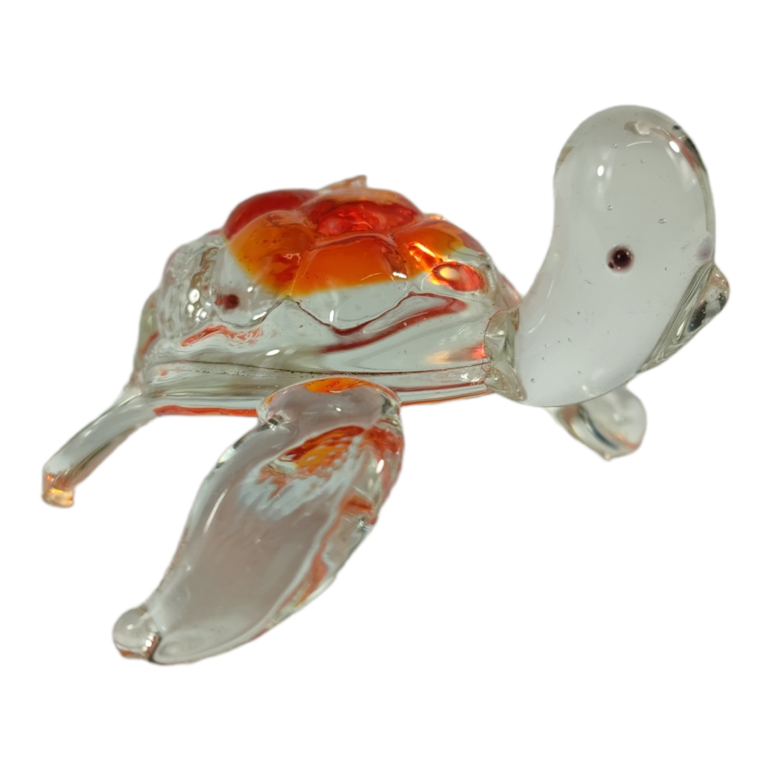 Voir photo 8 de Lot de 4 tortues miniatures en verre soufflé - figurines miniatures Lot de 4 tortues miniatures en verre soufflé - figurines miniatures Très bon état - Vue 8 -