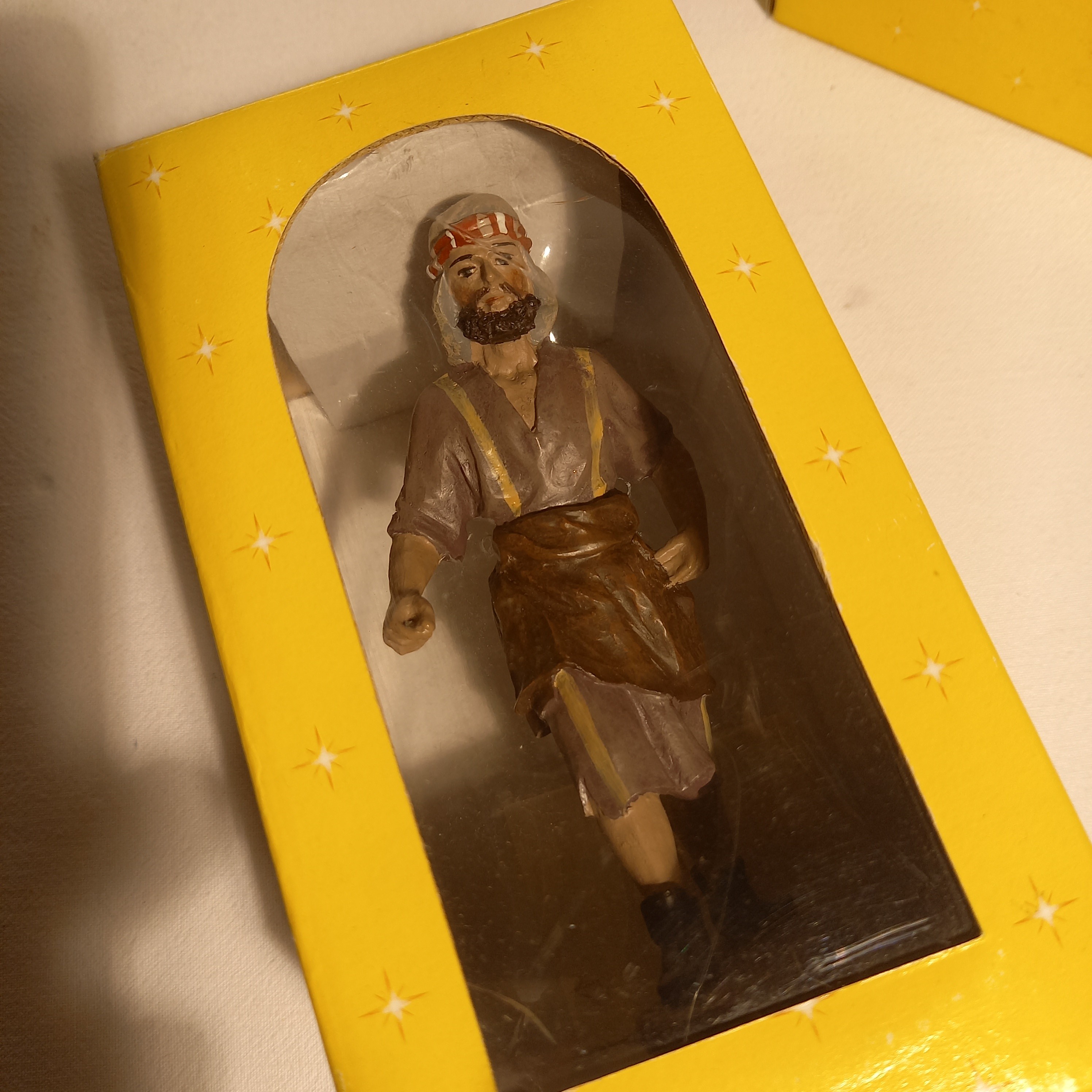 Lot de 4 Figurines de Crèche DelPrado Bon état - Vue 5 - 