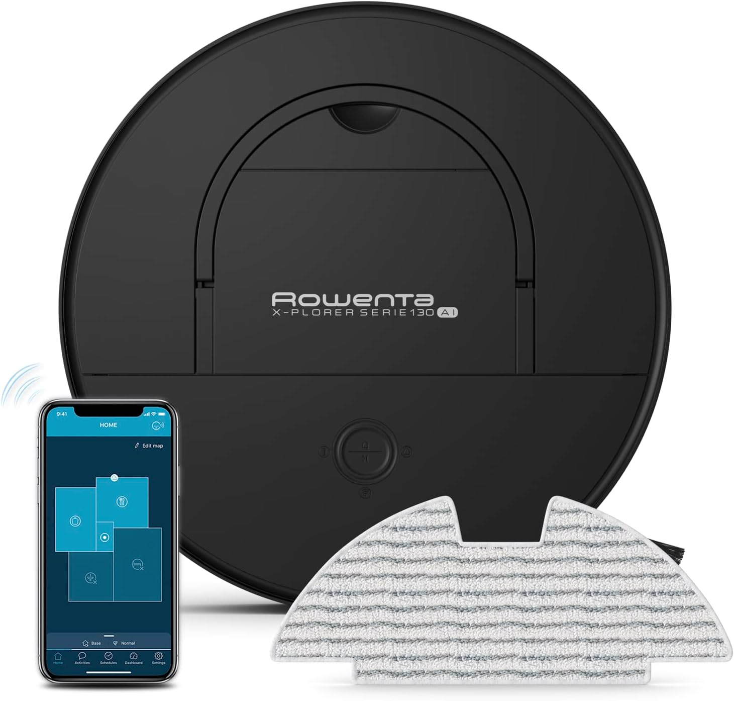 Rowenta Aspirateur Robot X-PLORER Serie 130 AI RR9075WHR - Très bon état sur Label Emmaüs