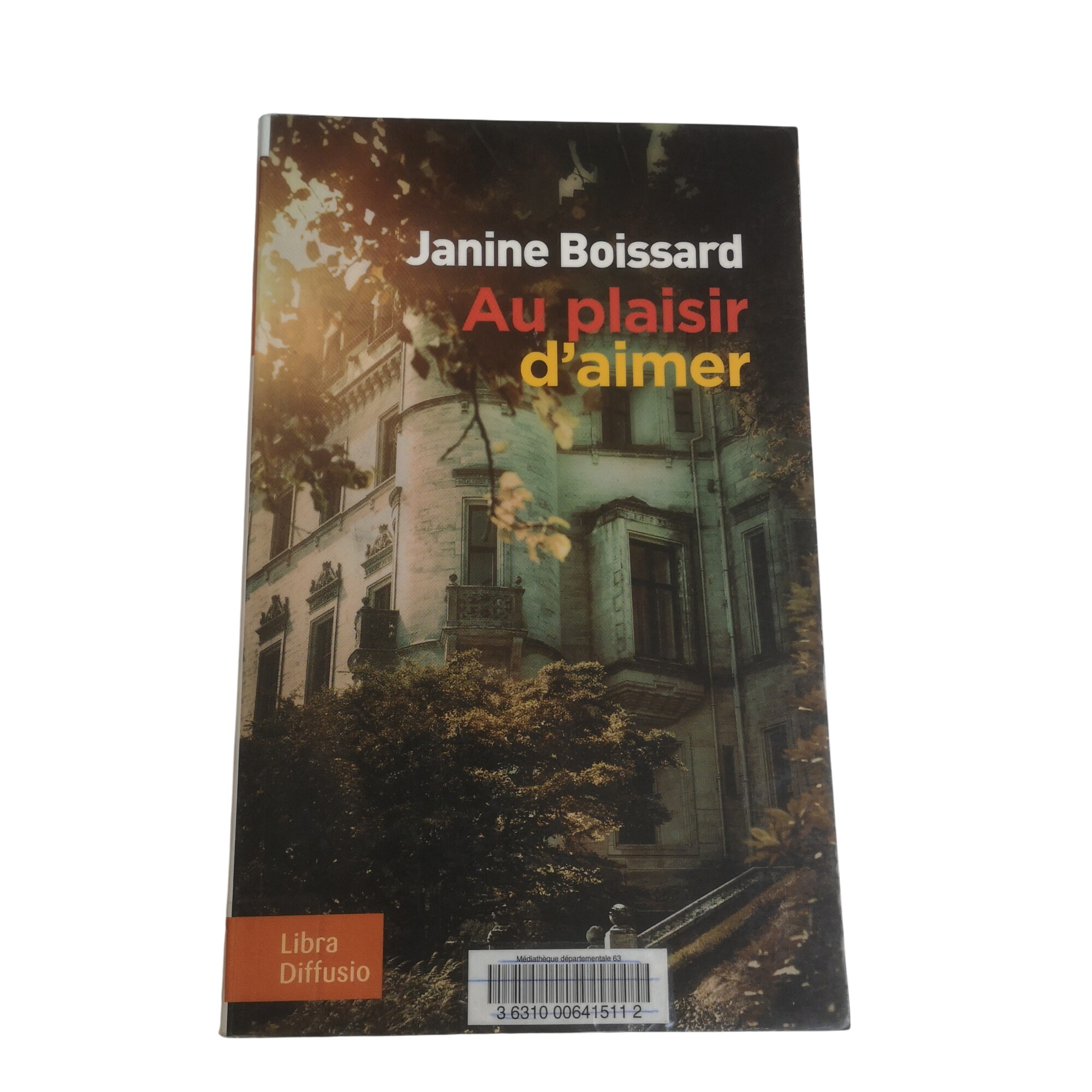 Au plaisir d'aimer [édition en GROS CARACTERES] - Janine Boissard - Photo 0