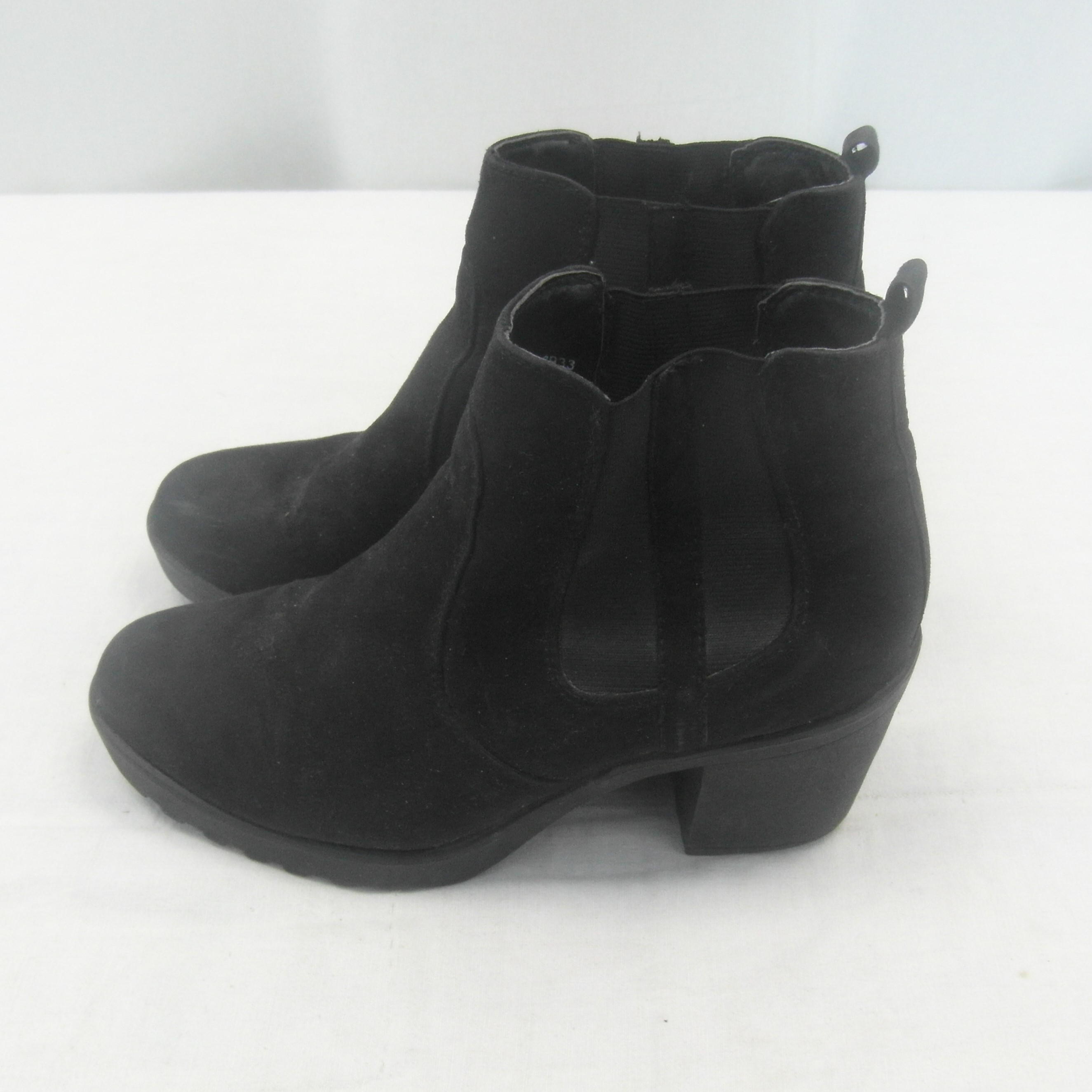 Bottines à talon noir pointure 38 - Photo 3
