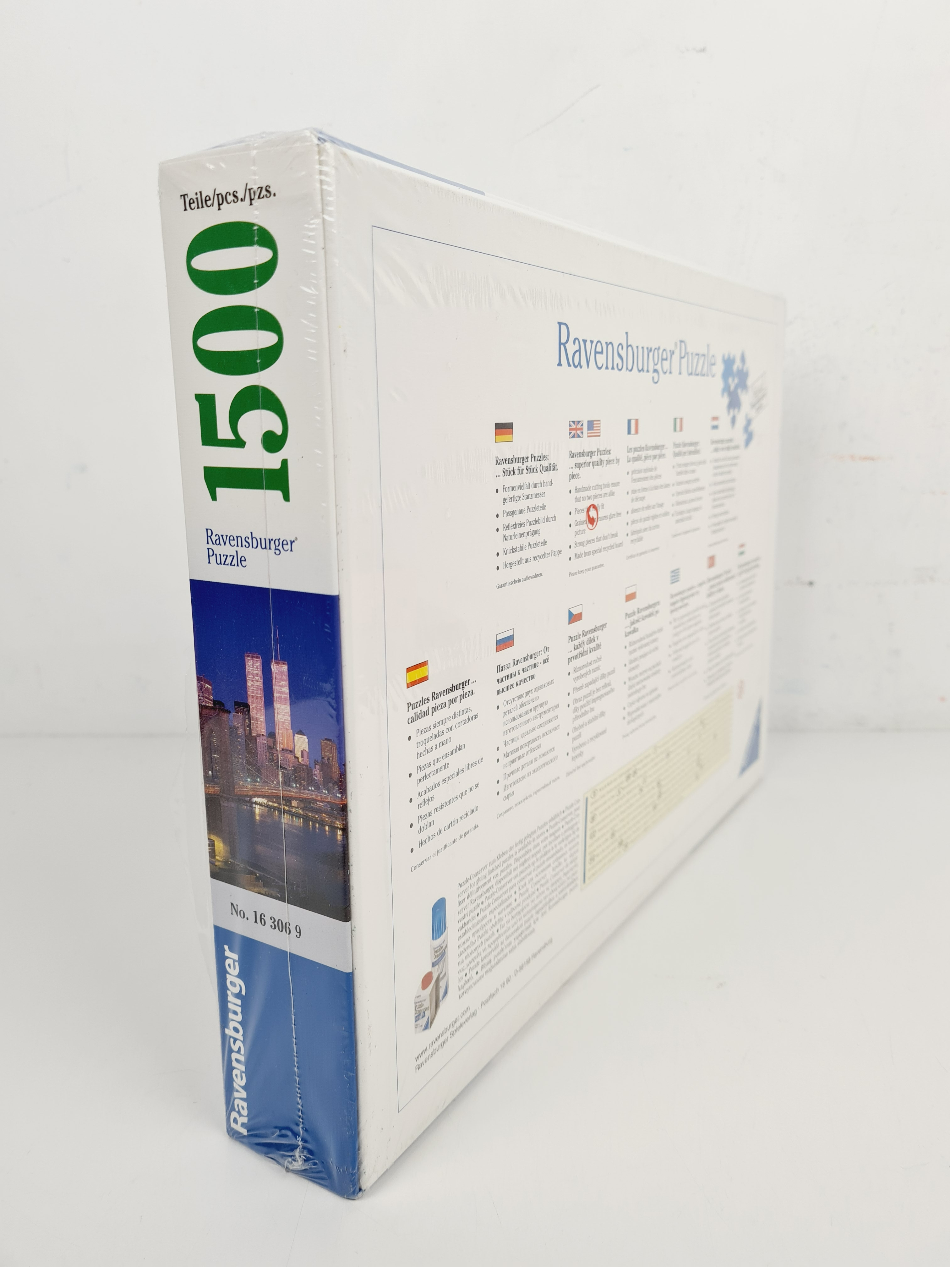 Voir photo 2 de Puzzle 1500 pièces - Manhattan - Ravensburger Puzzle 1500 pièces - Manhattan - Ravensburger - Vue 2 -