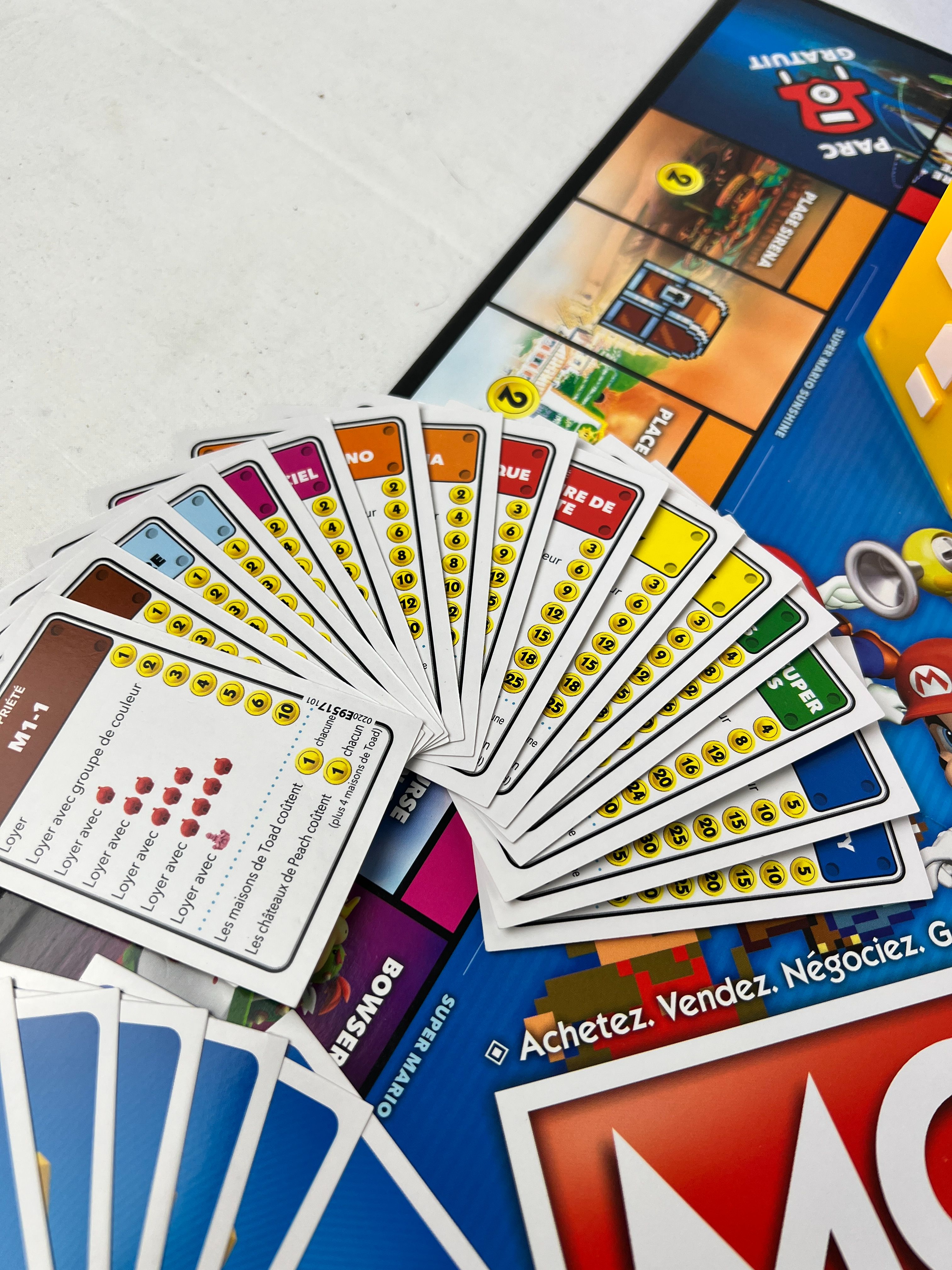 Monopoly Super Mario Nintendo Hasbro 2020 Très bon état - Vue 8 - 
