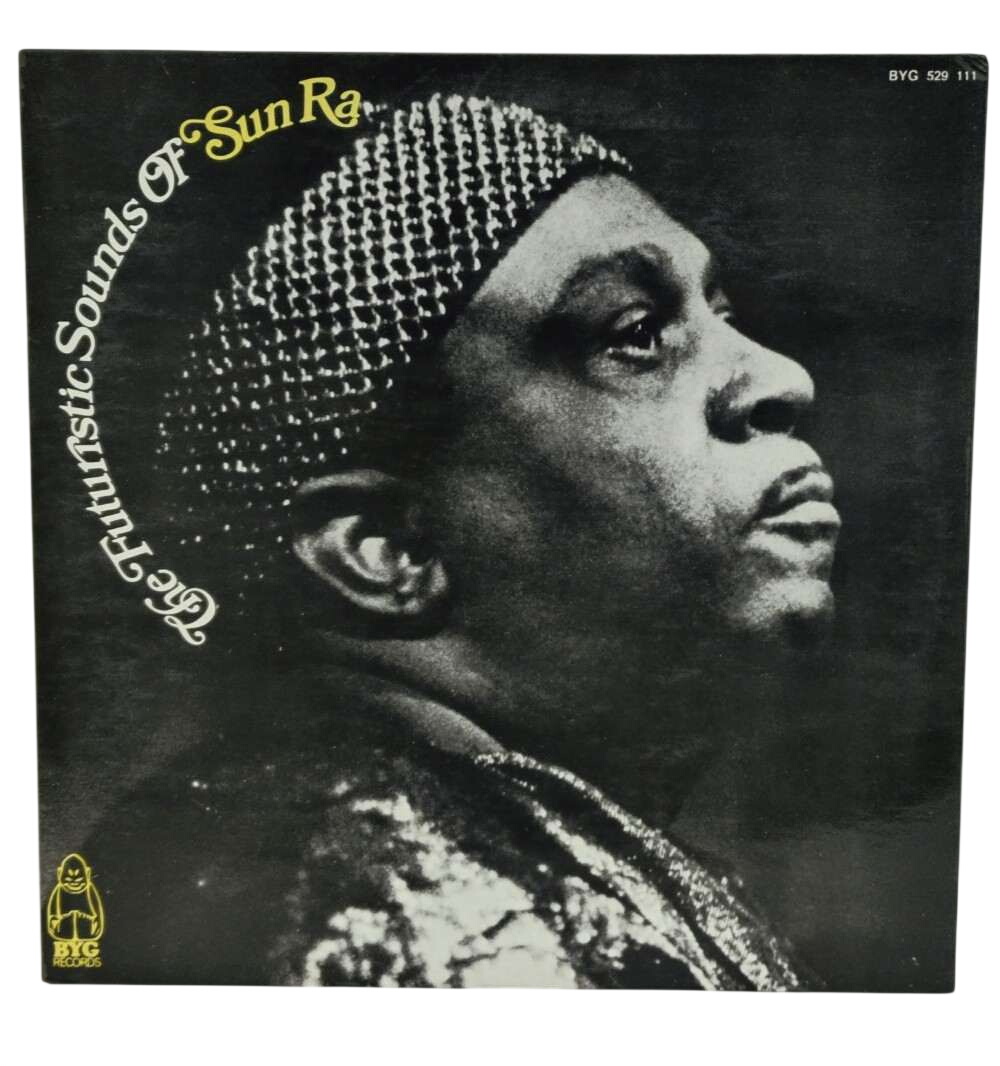 Vinyle 33 tours Sun Ra-The futuristic Sounds of Sun Ra-BYG records,1969. Rare.  -  reconditionné disponible sur Label Emmaüs