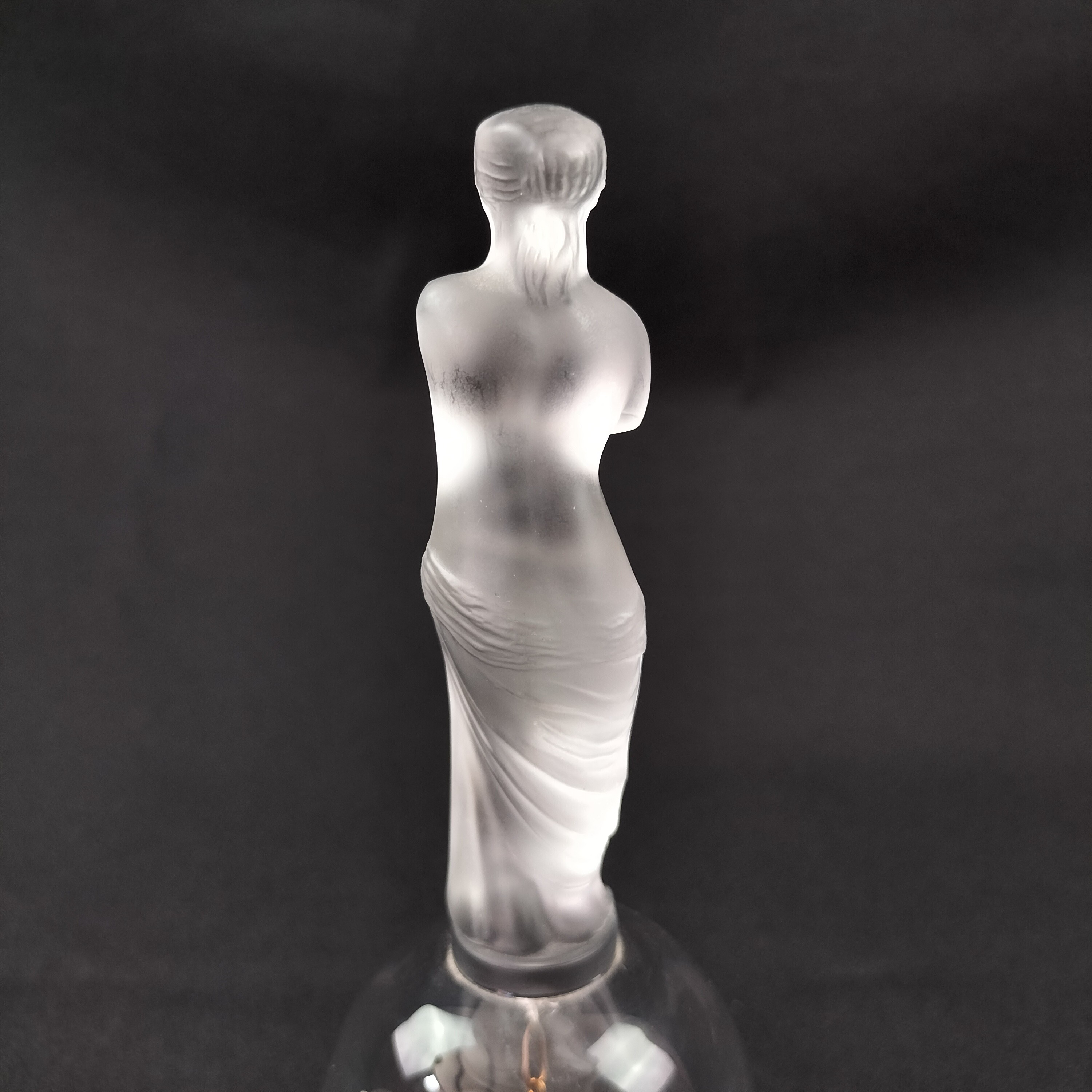 🔔 Cloche en verre avec poignée Vénus de Milo - Photo 4
