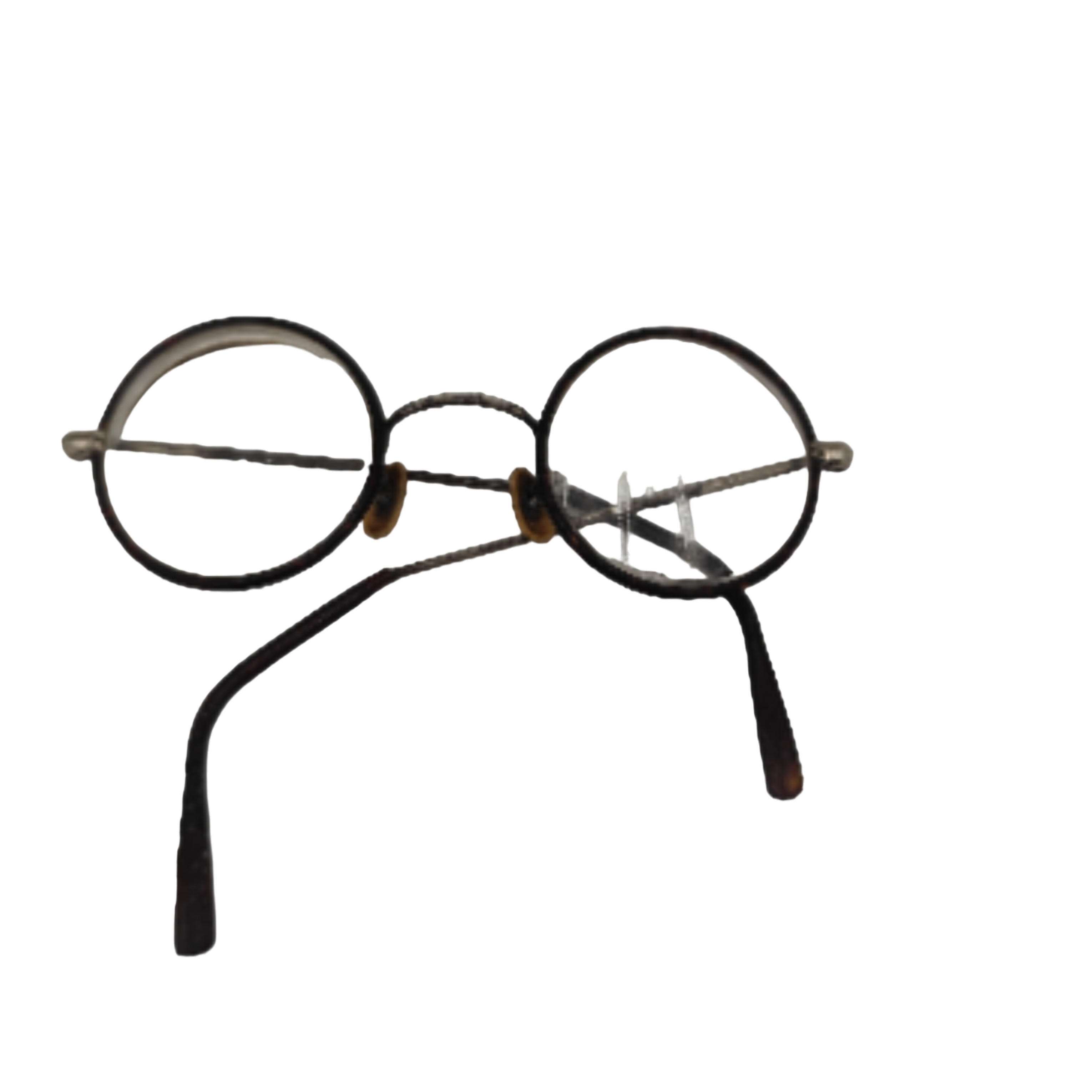 Vieilles paire de lunettes rondes État correct -  reconditionné disponible sur Label Emmaüs