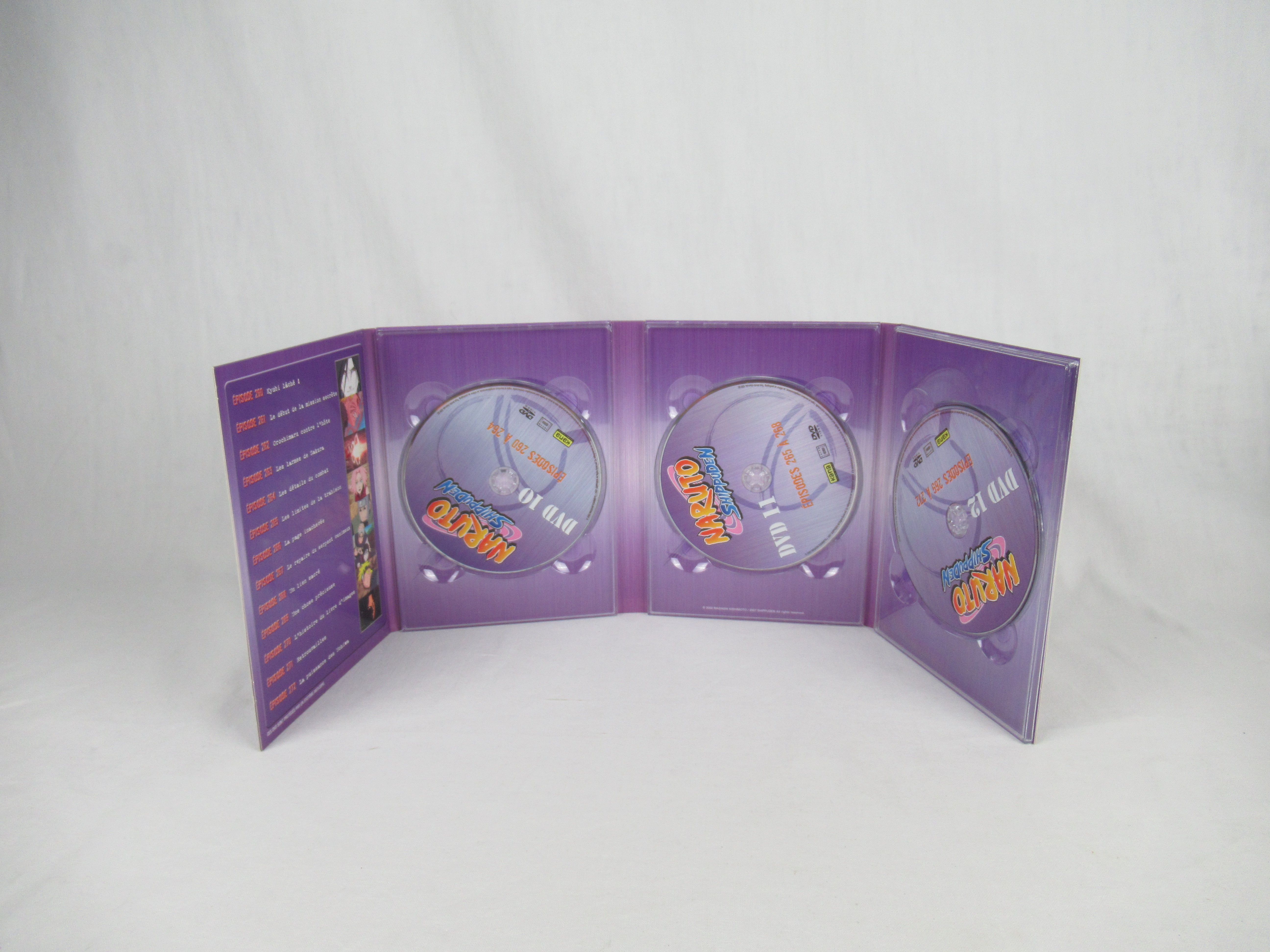 Coffret 12 DVDs Naruto Shippuden Bon état - Vue 5 - 