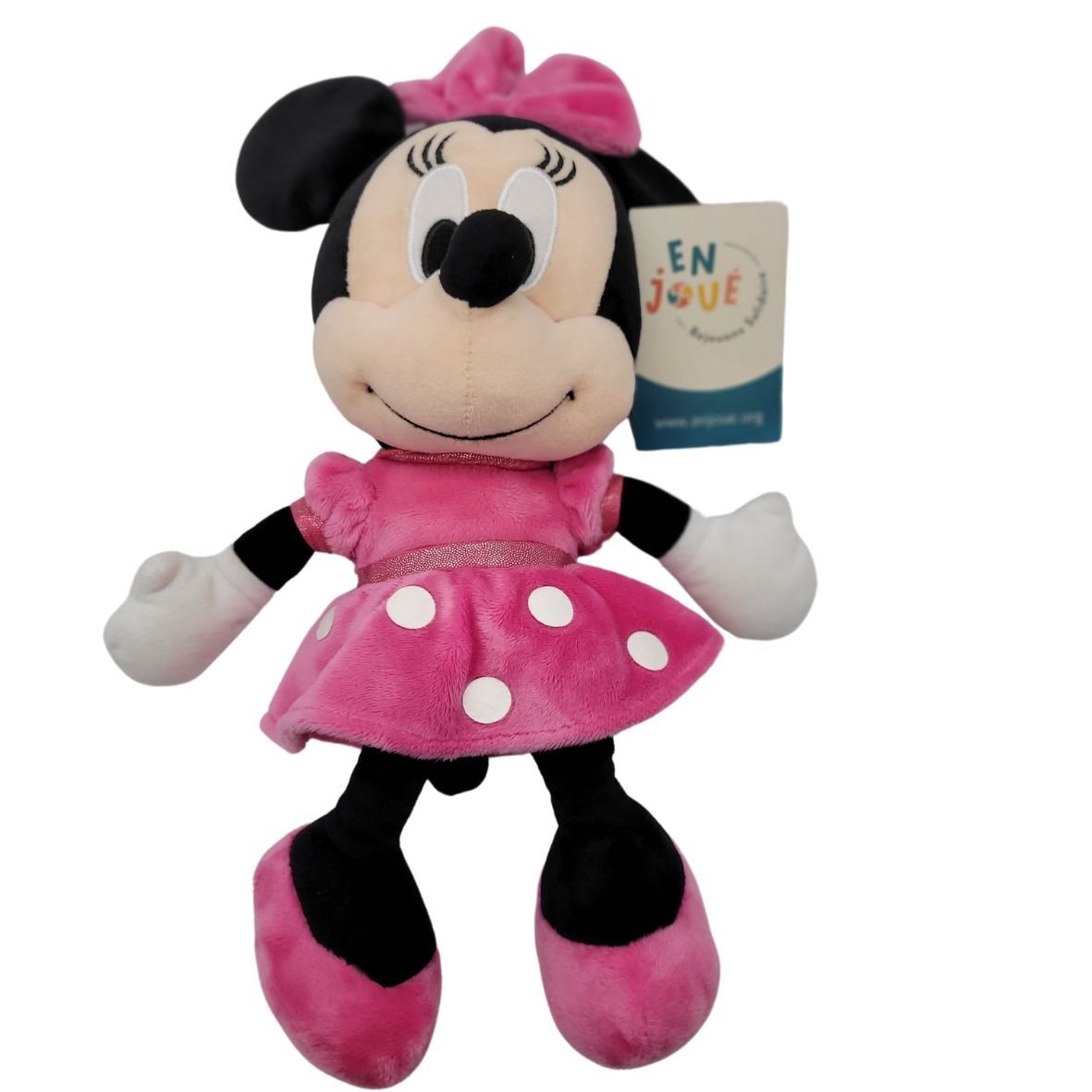 Voir photo 2 de Peluche Doudou Minnie rose 30 cm - A partir de 6 mois. Peluche Doudou Minnie rose 30 cm - A partir de 6 mois. Bon état - Vue 2 -