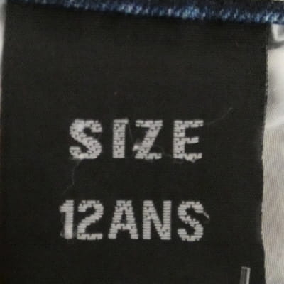 Pantacourt en jean bleu imprimé - Garçon - Shialy - taille 12 ans - Photo 4