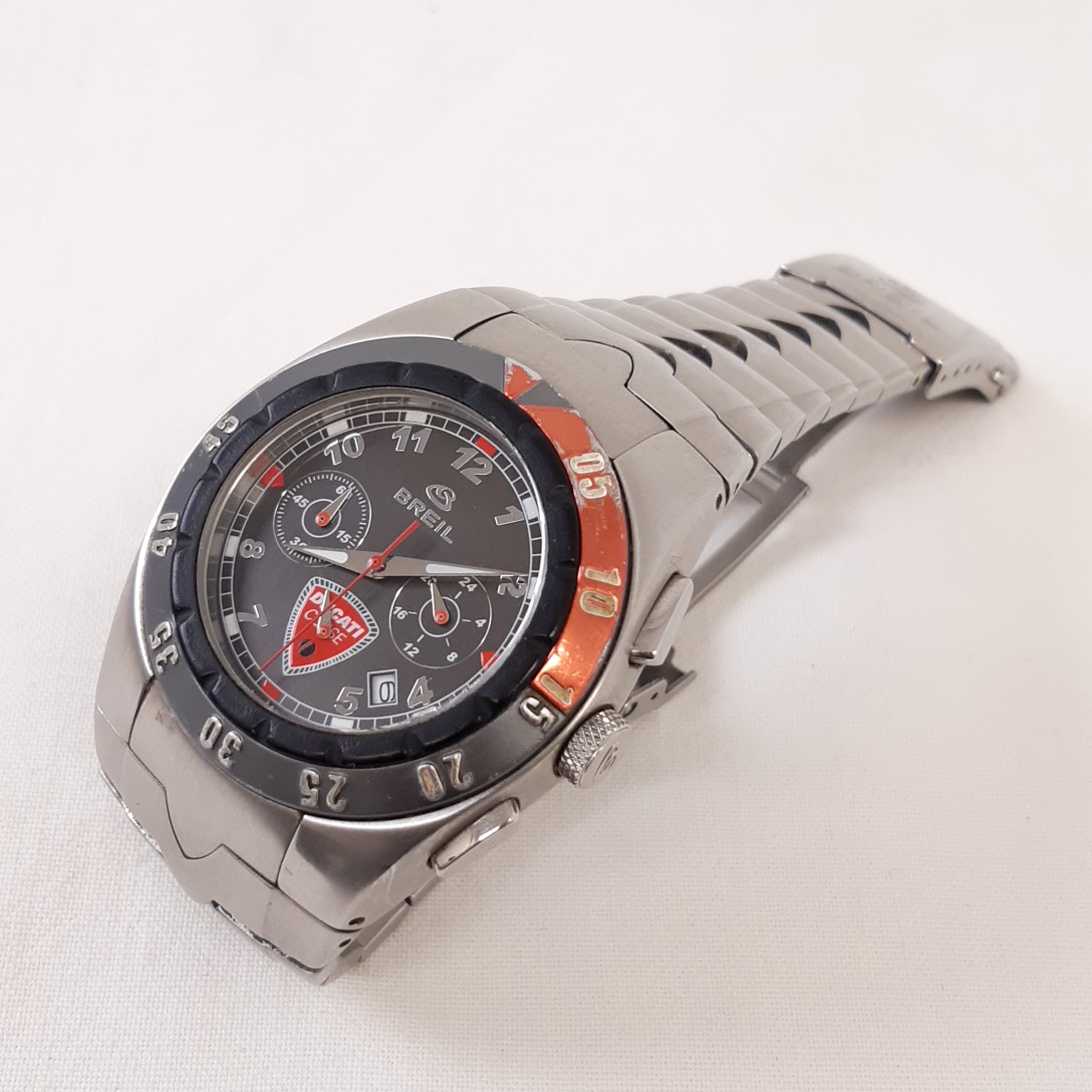 Montre homme étanche Breil Ducati corse 10atm bw 0162 État correct - Vue 2 - 