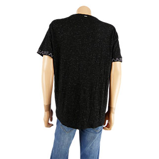 Voir photo 2 de T-shirt noir imprimé - Femme - IKKS - Taille XL T-shirt noir imprimé - Femme - IKKS - Taille XL - Vue 2 -