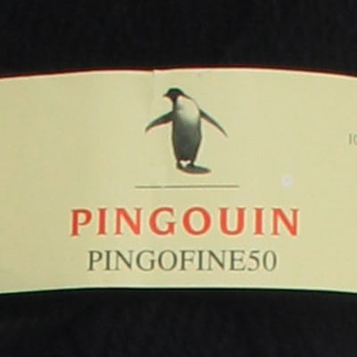 Lot de 2 pelotes de laine noire - Pingouin - 50g par pelote - Photo 2