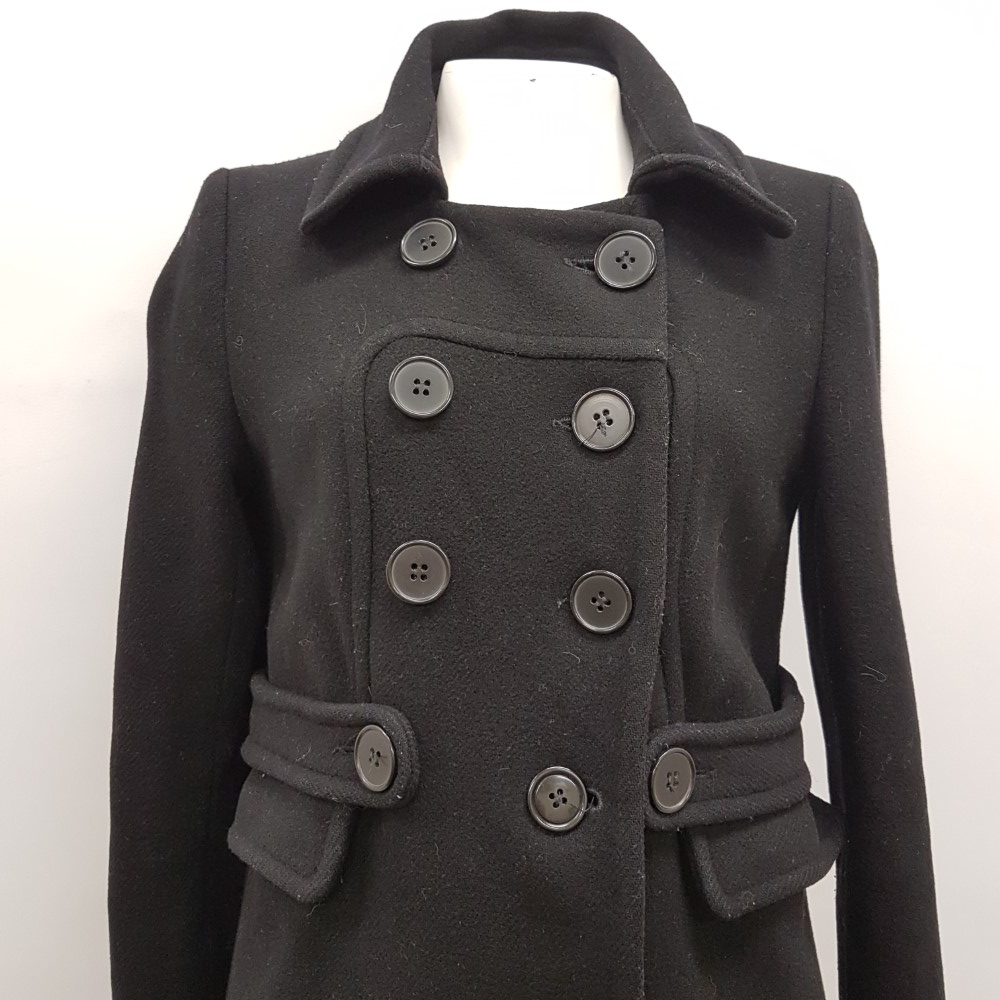 Manteau noir - TARA JARMON- taille 38 Bon état - Vue 5 - 
